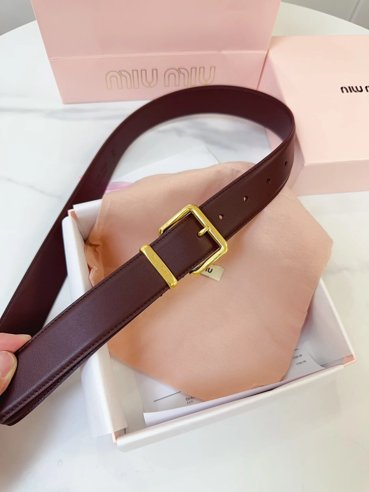 미우미우 벨트 57787 Miu Miu Belt 상세 이미지 6