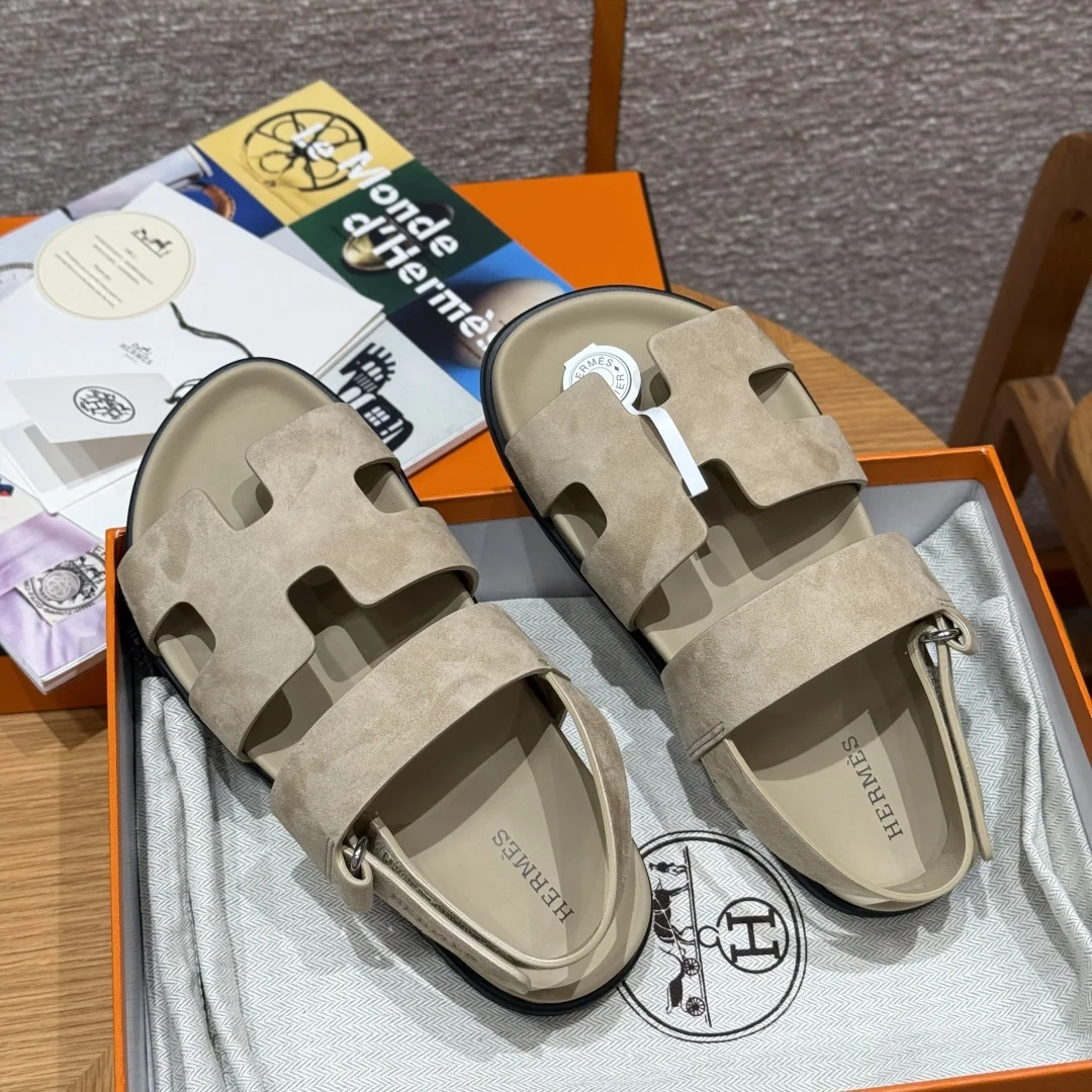 에르메스 지니어스 린넨 여성 샌들 8437 상세 이미지 4