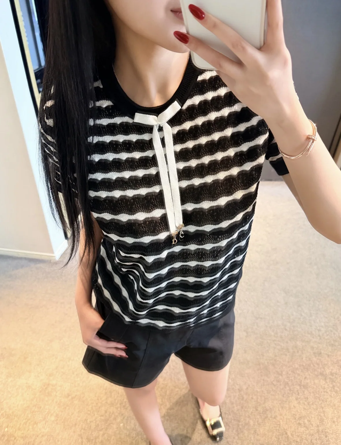 디올 여성 반팔 상세 이미지 5