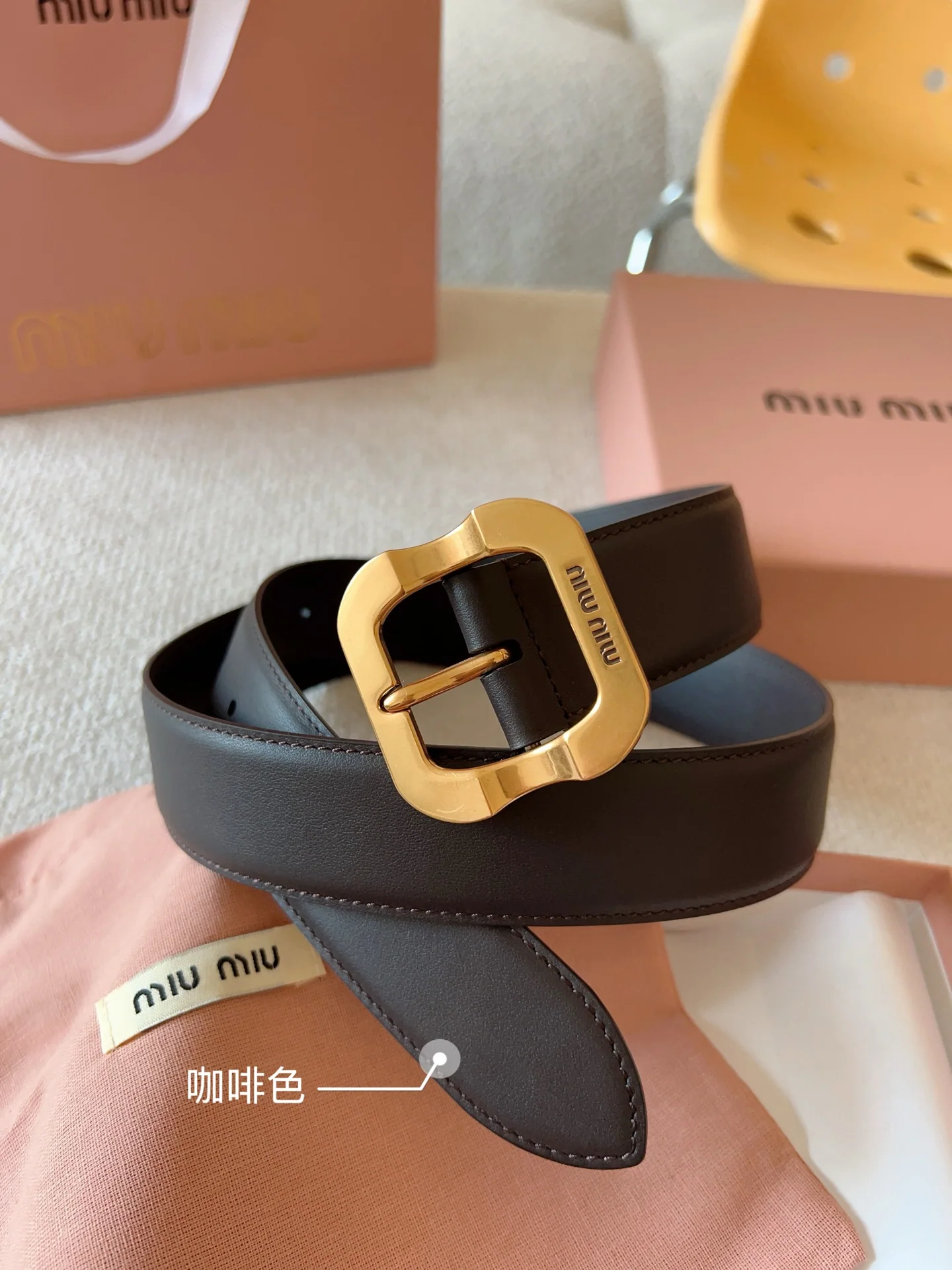 미우미우 벨트 57881 Miu Miu Belt 상세 이미지 5