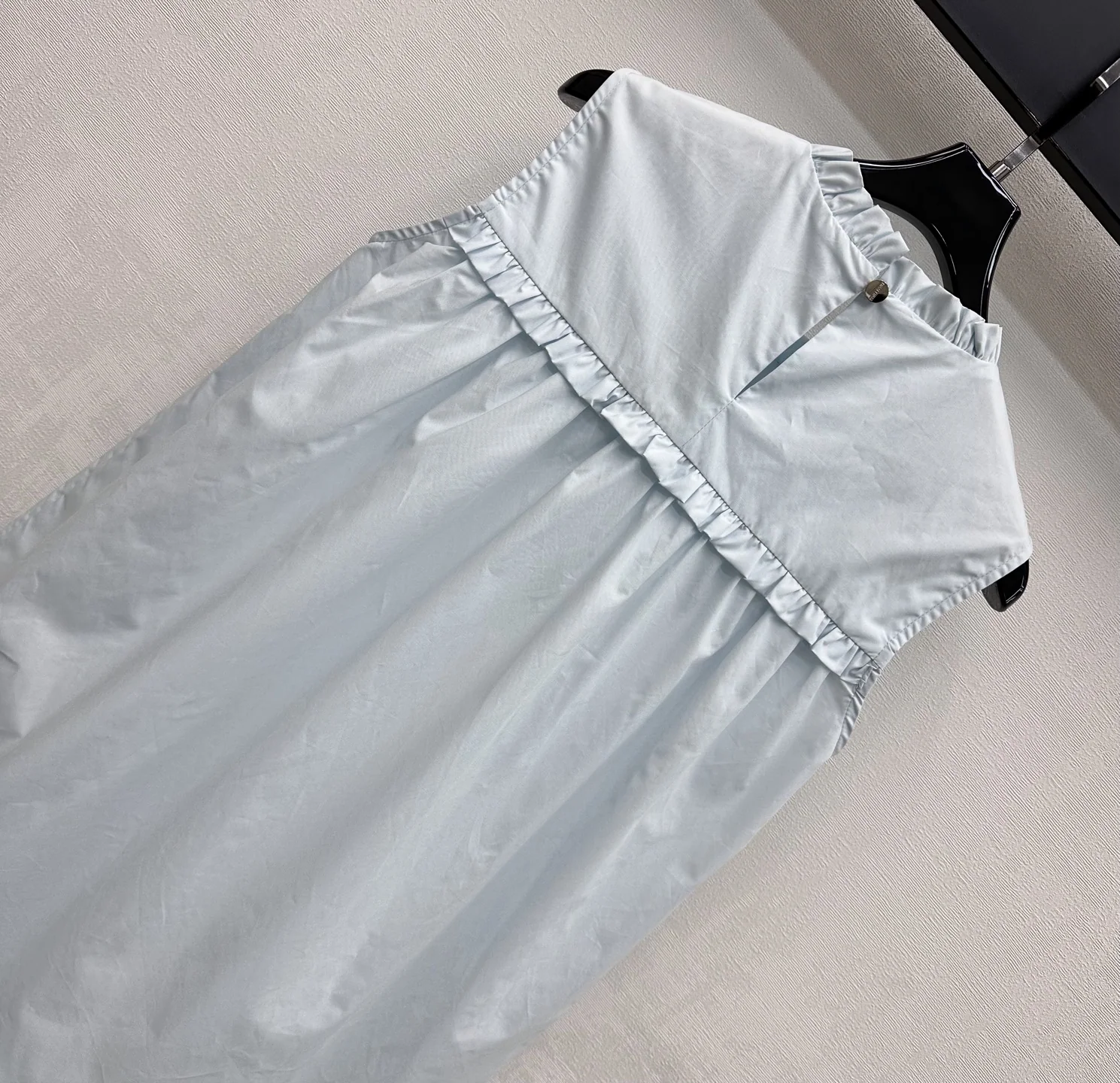 미우미우 레이스 플리츠 베스트 여성 원피스 상세 이미지 6