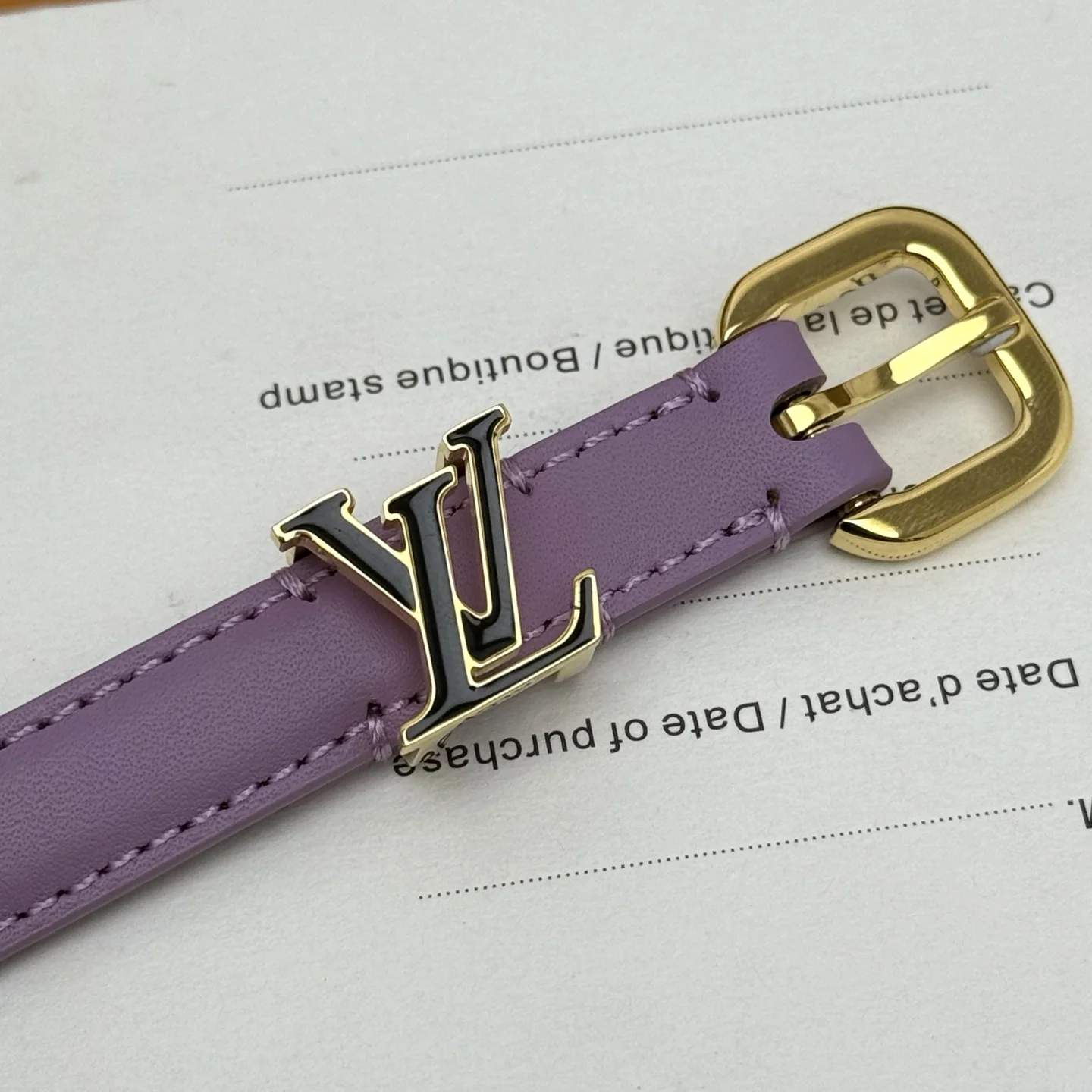 루이비통 V달링 가죽 벨트 상세 이미지 5