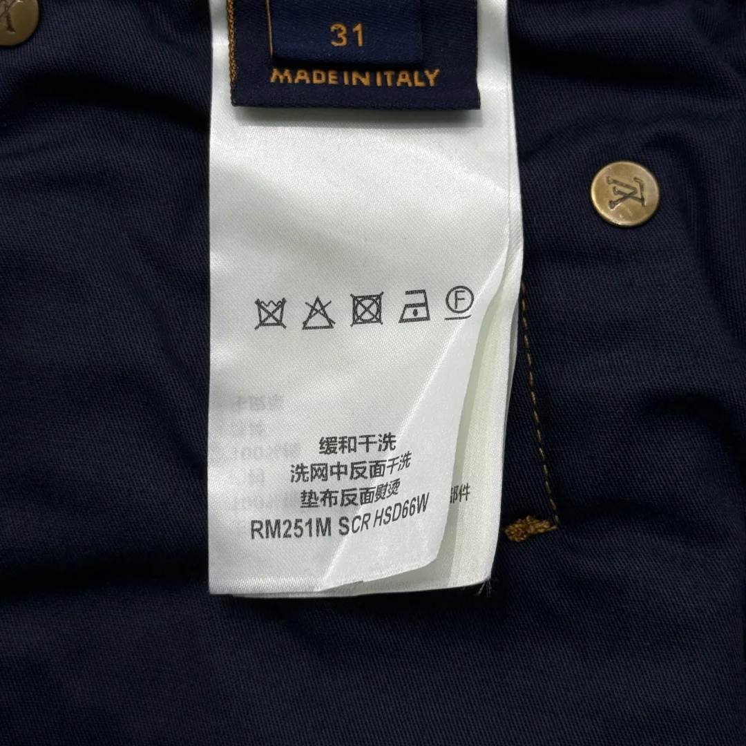 루이비통 체크무늬 데님 반바지 상세 이미지 9