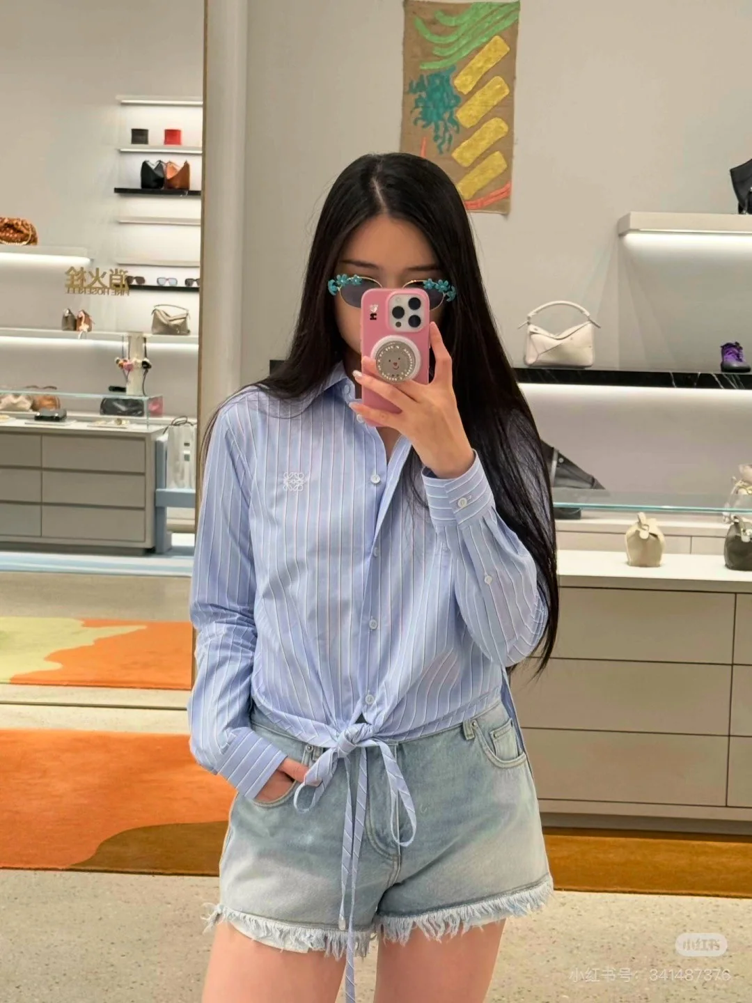 로에베 여성 반팔 티셔츠 상세 이미지 9
