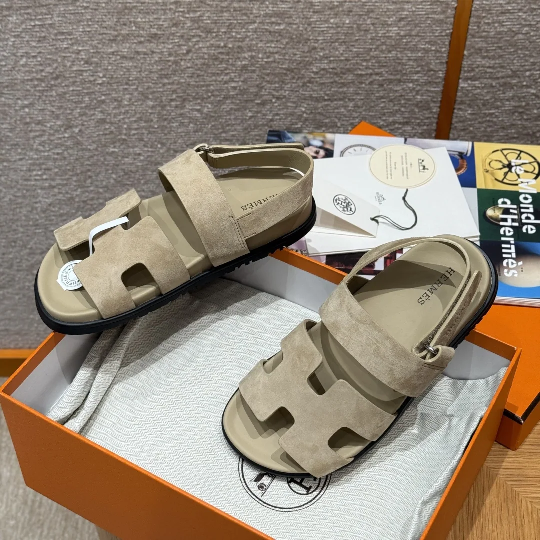 에르메스 지니어스 린넨 여성 샌들 8437 상세 이미지 2