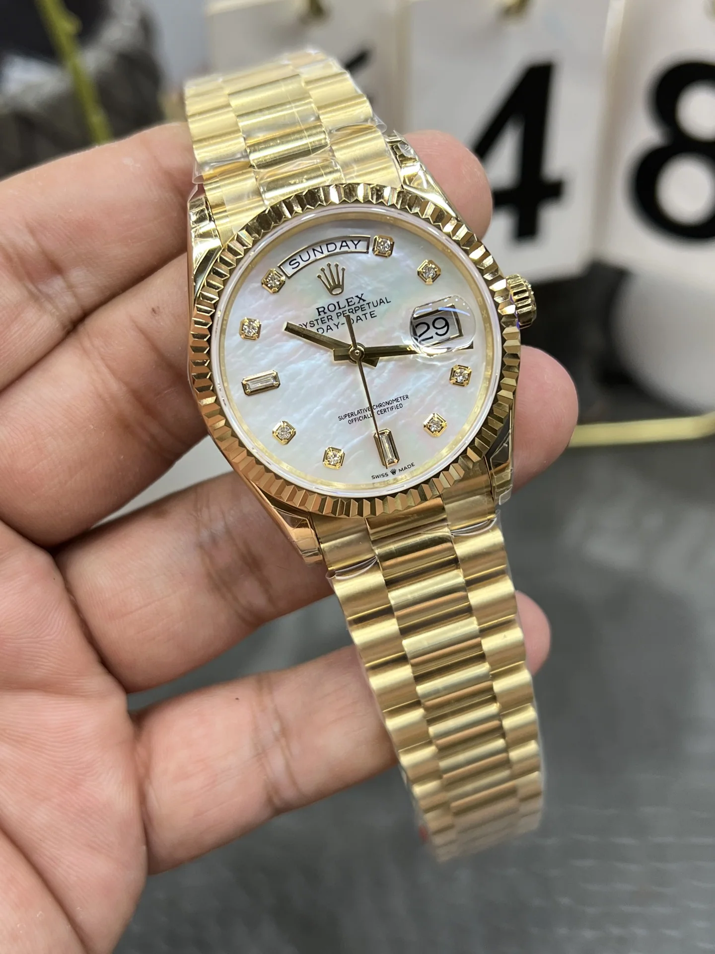 롤렉스 데이데이트 자동시계 상세 이미지 2