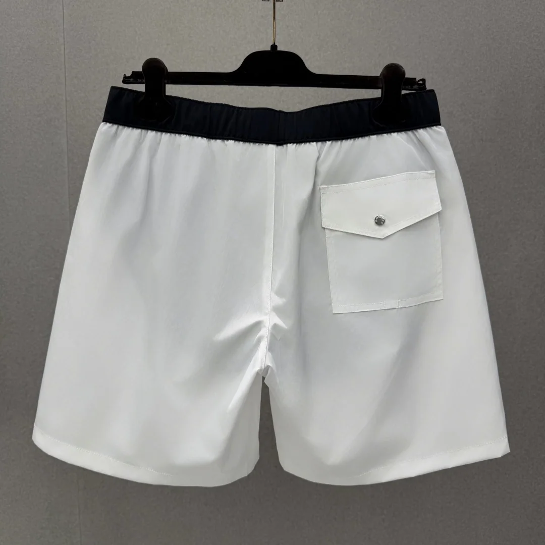 몽클레어 컬러 블록 남성 비치 반바지 상세 이미지 2