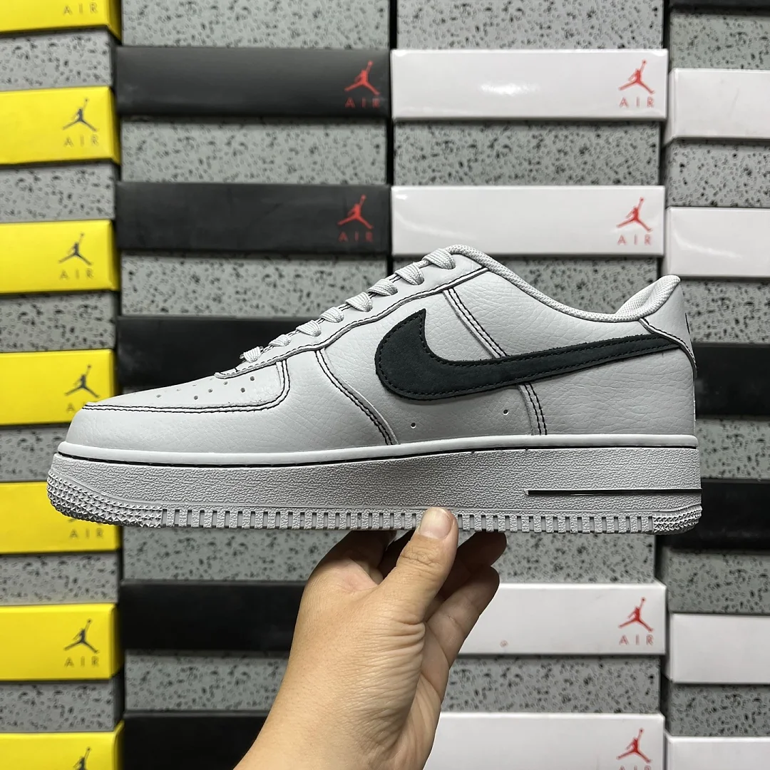 나이키 [XY/PB] 에어 포스 1 로우 H02037 201733 Nike Air Force 1 Low '07 LV8 Wolf Grey 상세 이미지 2