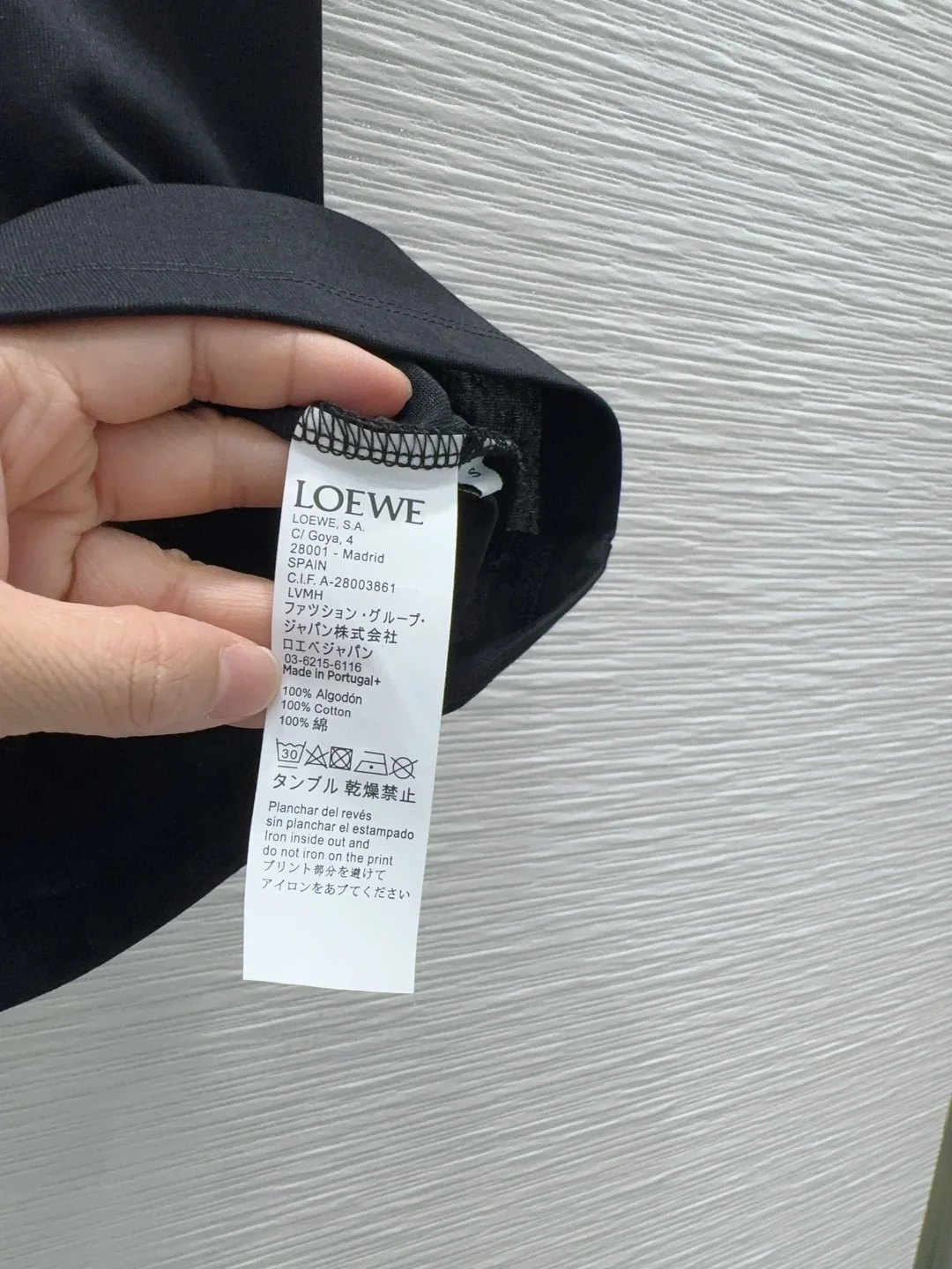 로에베 여성 자수 반팔 티셔츠 상세 이미지 9