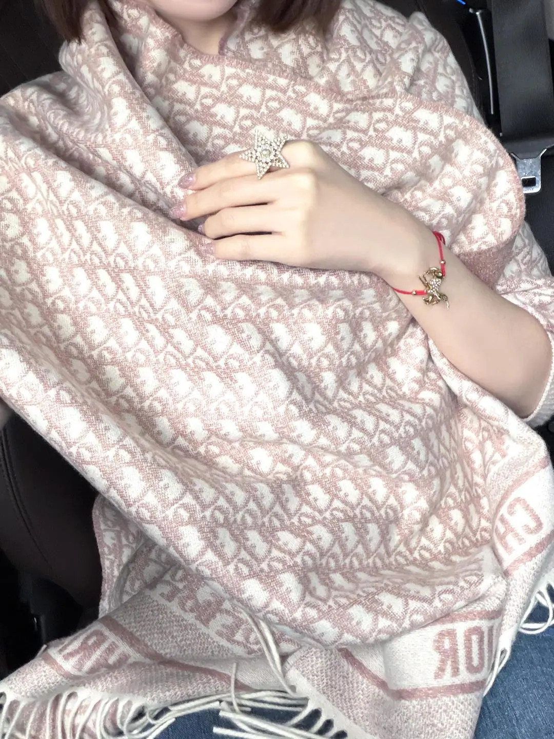 디올 파이브 포인티드 스타 진주 장식 반지 상세 이미지 3