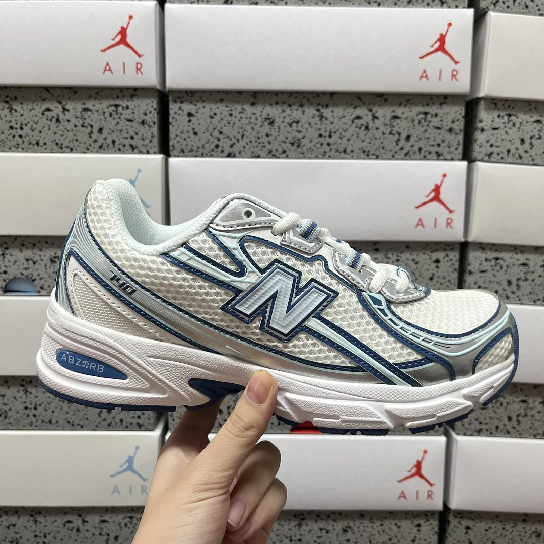 뉴발란스 [XY] 740v2 U740LB2 202071 New Balance 740v2 White Ice Blue Sea Lime 상세 이미지 8