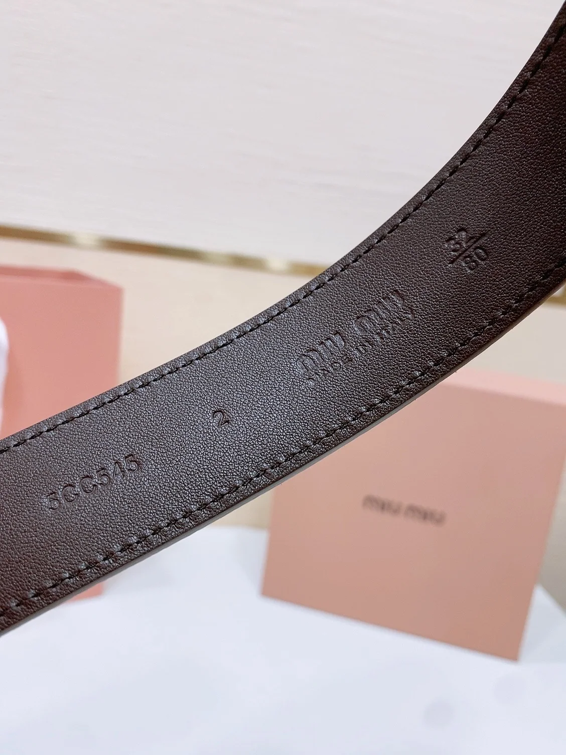 미우미우 벨트 57850 Miu Miu Belt 상세 이미지 4