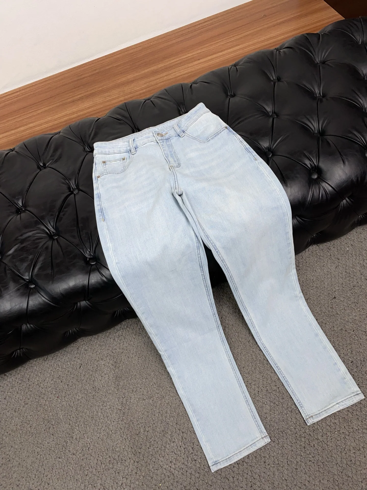 버버리 남성 데님 바지 상세 이미지 6