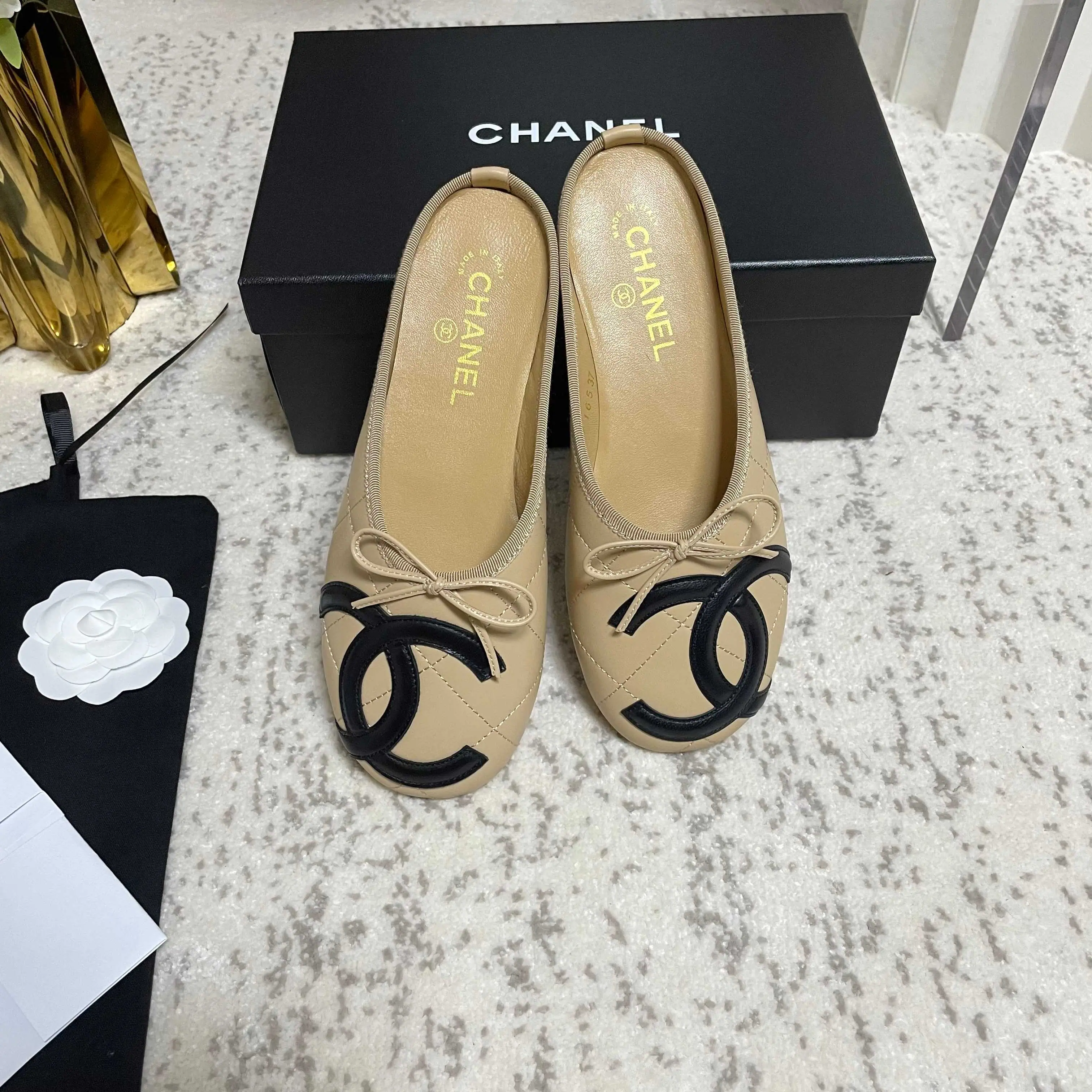 샤넬 코코 비치 캉봉 더블 C 슬리퍼 상세 이미지 8
