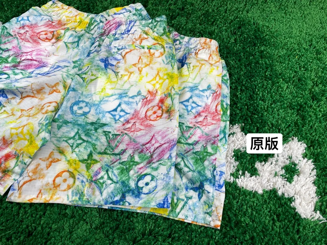루이비통 모노그램 오버핏 남성 반바지 4485 상세 이미지 4