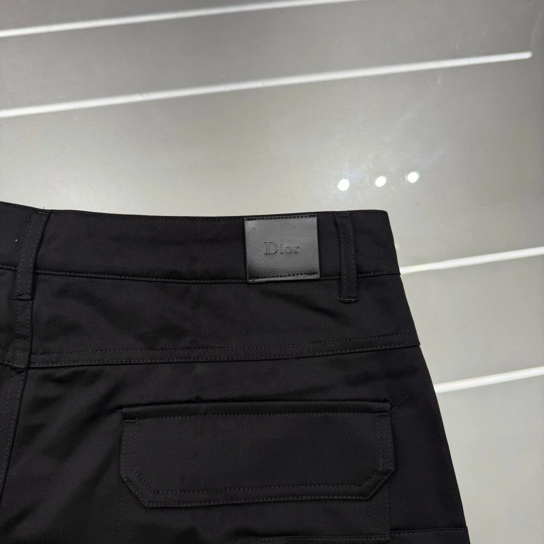 디올 코튼 개버딘 카고 반바지 상세 이미지 9