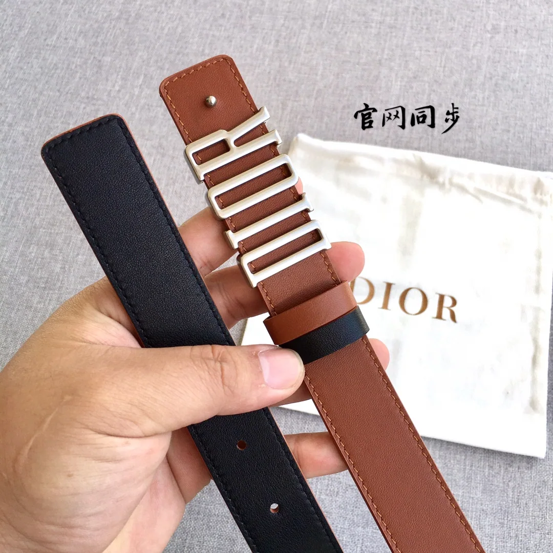 디올 가죽 벨트 상세 이미지 7