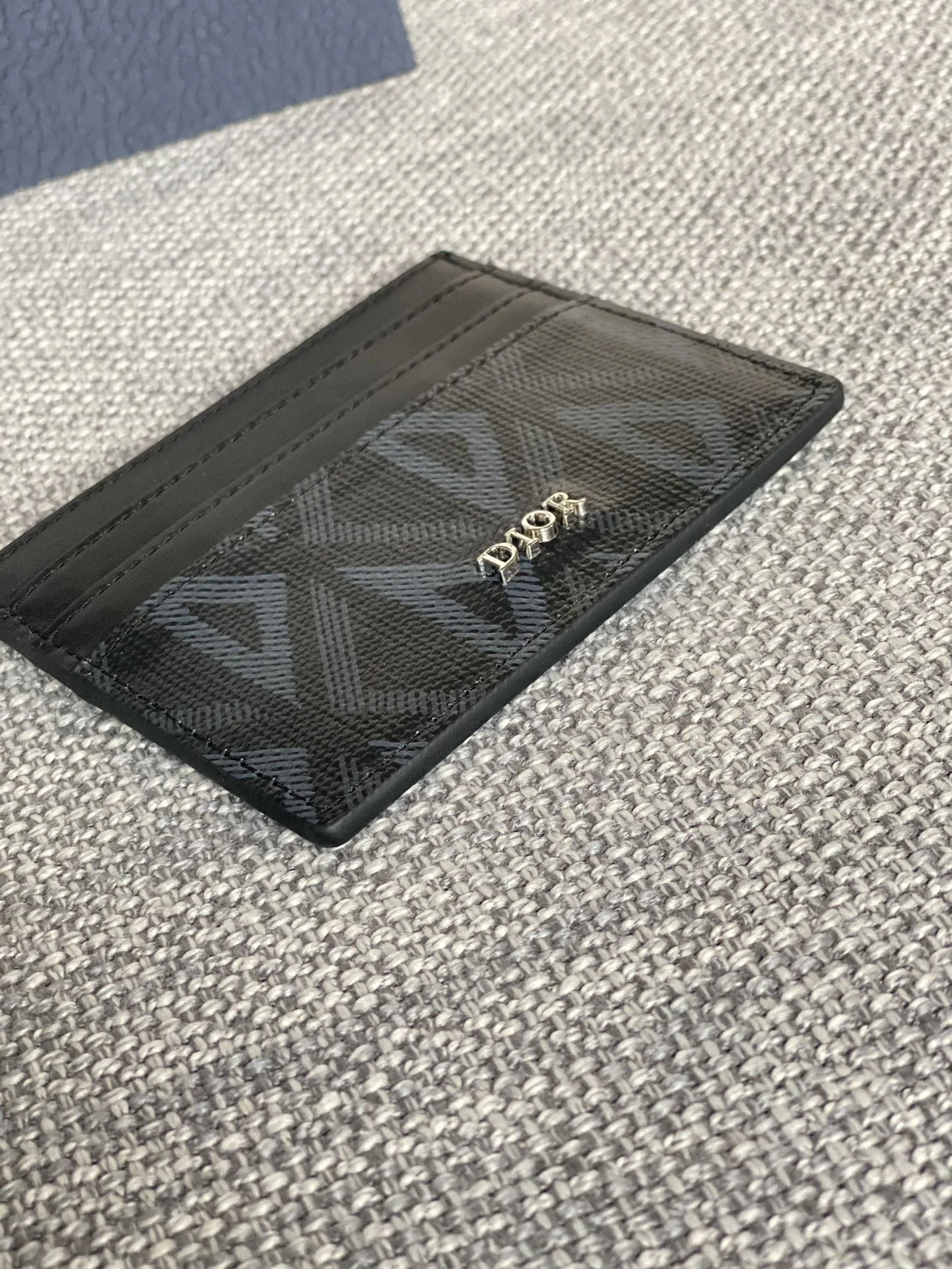 디올 CD 다이아몬드 패턴 카드홀더 지갑 상세 이미지 7