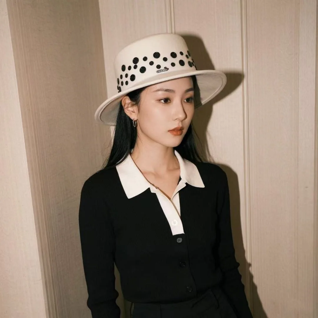 샤넬 캐시미어 플랫탑 캡 상세 이미지 2