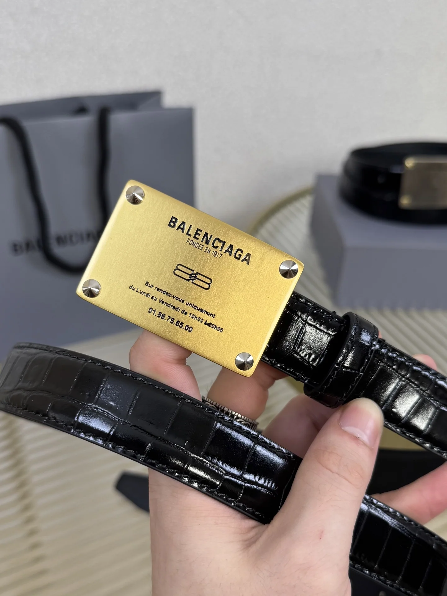 발렌시아가 벨트 58005 Balenciaga Belt 상세 이미지 4