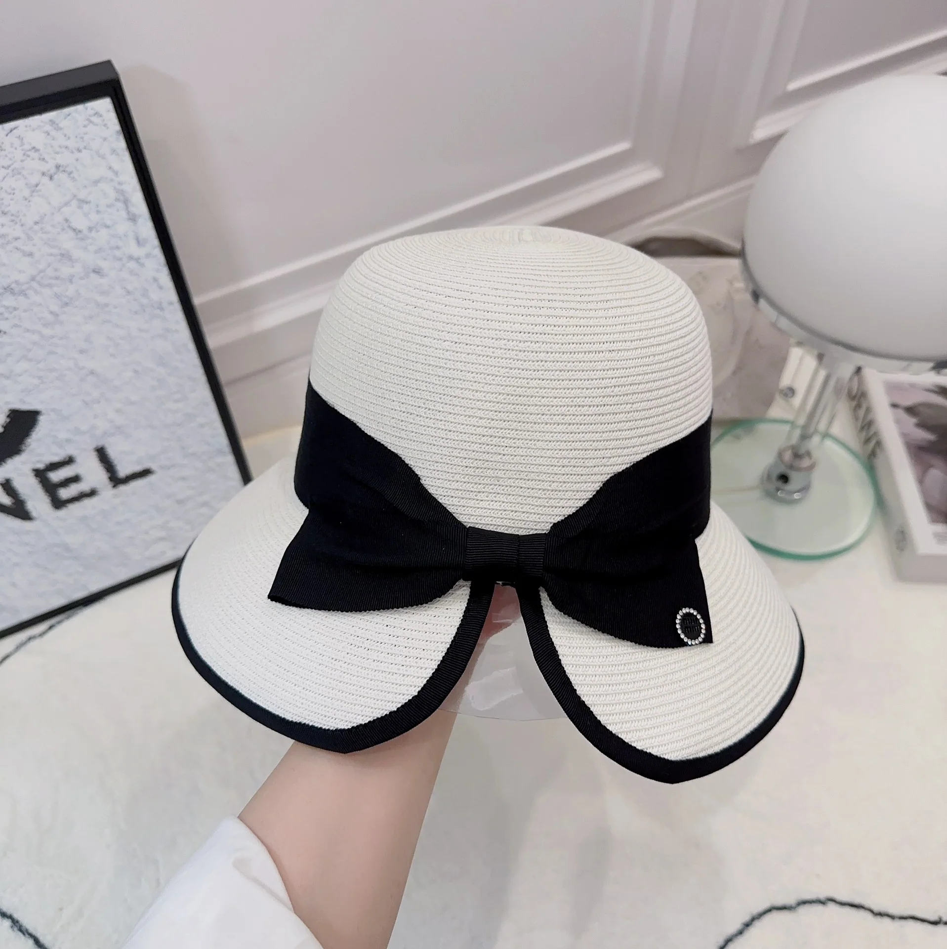 샤넬 라피아 선캡 상세 이미지 9