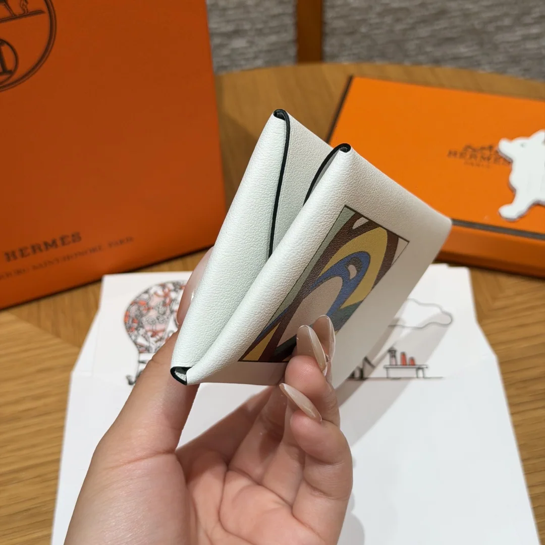 에르메스 칼방듀오 스위프트 가죽 지갑 상세 이미지 5