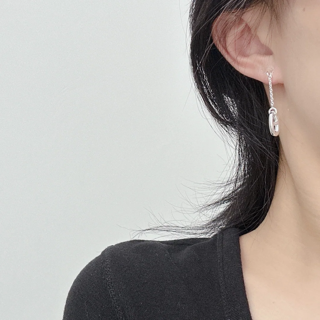 루이비통 스털링 실버 귀걸이 상세 이미지 1