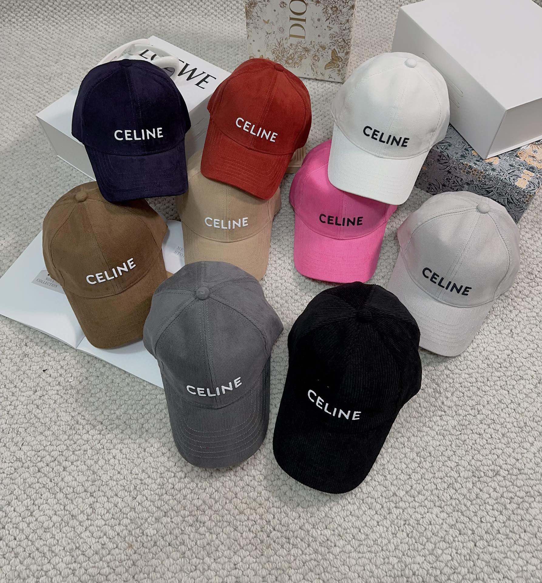 셀린느 코듀로이 야구모자 상세 이미지 3