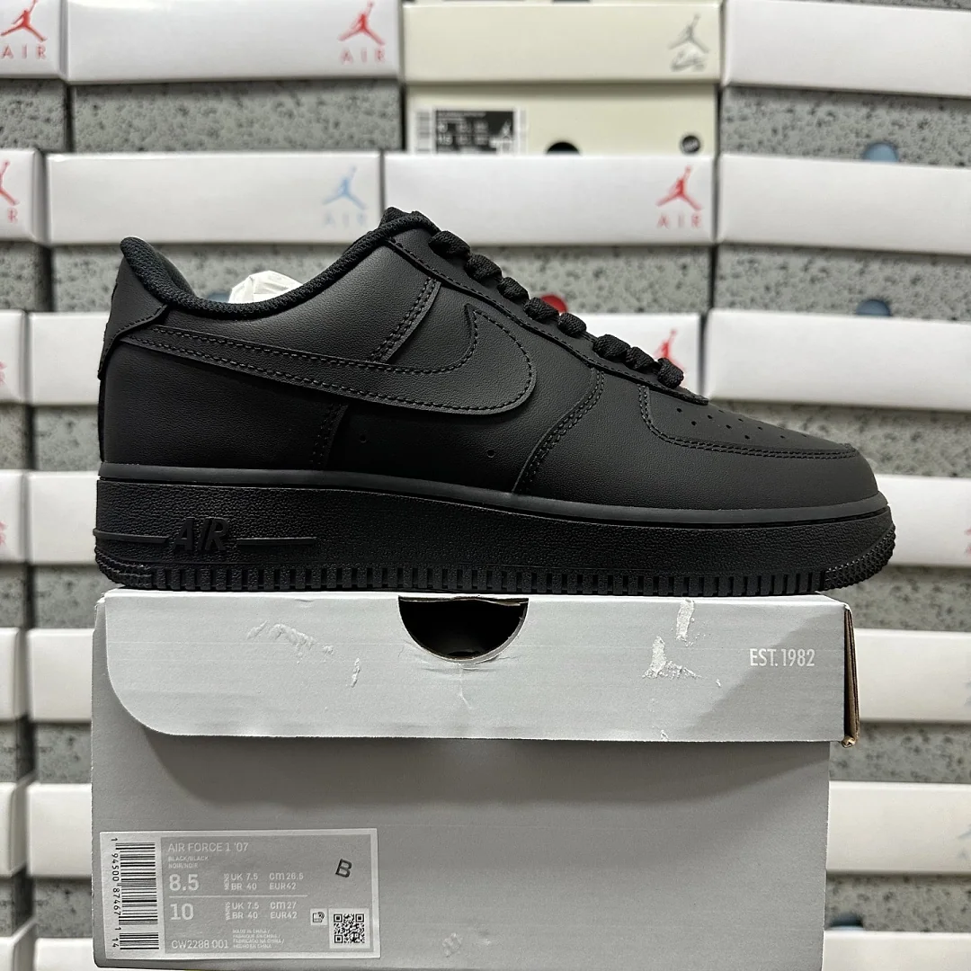 나이키 [XY/PB] 에어 포스 1 로우 CW2288-001 201727 Nike Air Force 1 Low '07 Black