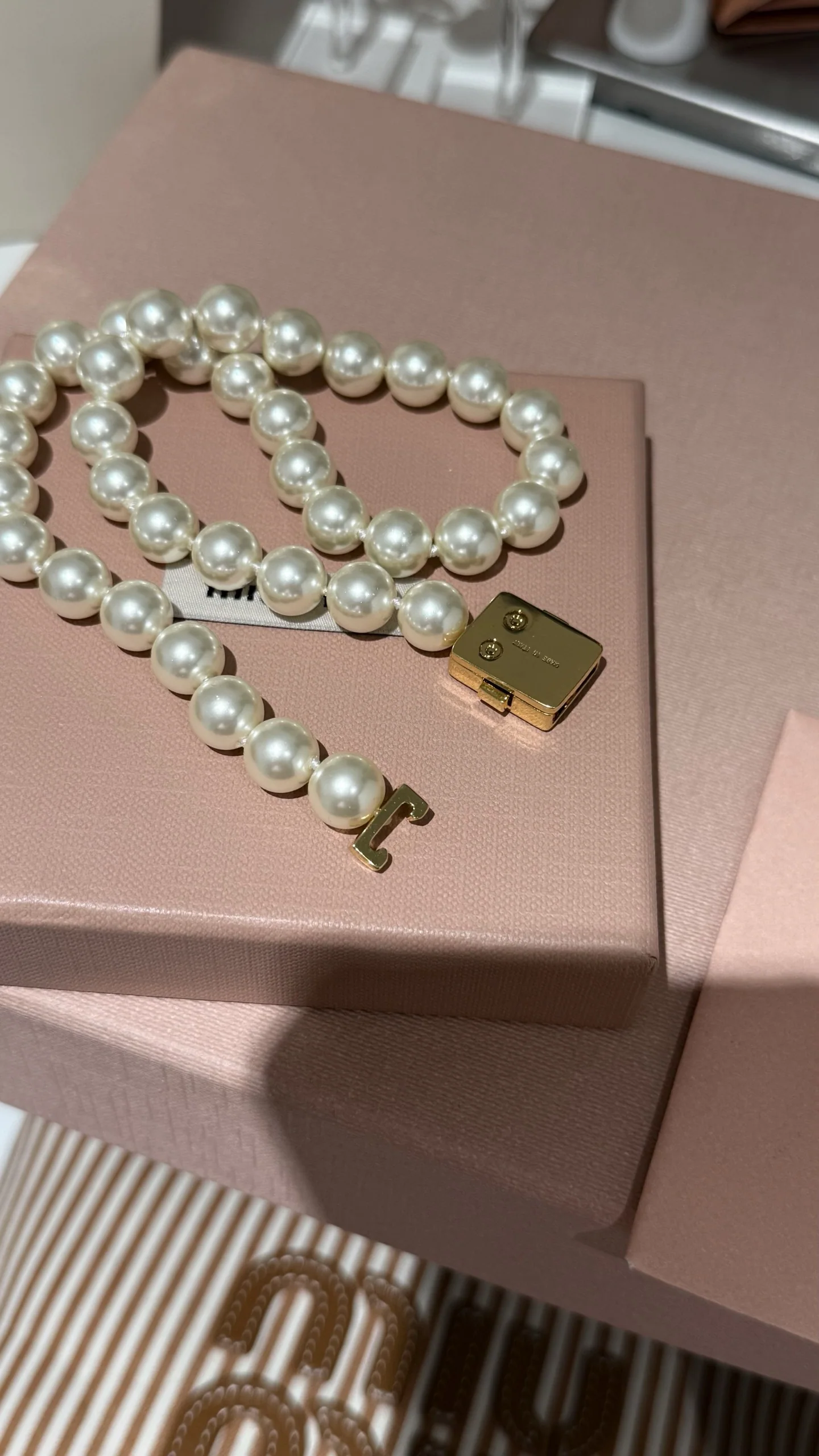 미우미우 목걸이 60973 Miu Miu Necklace 상세 이미지 7