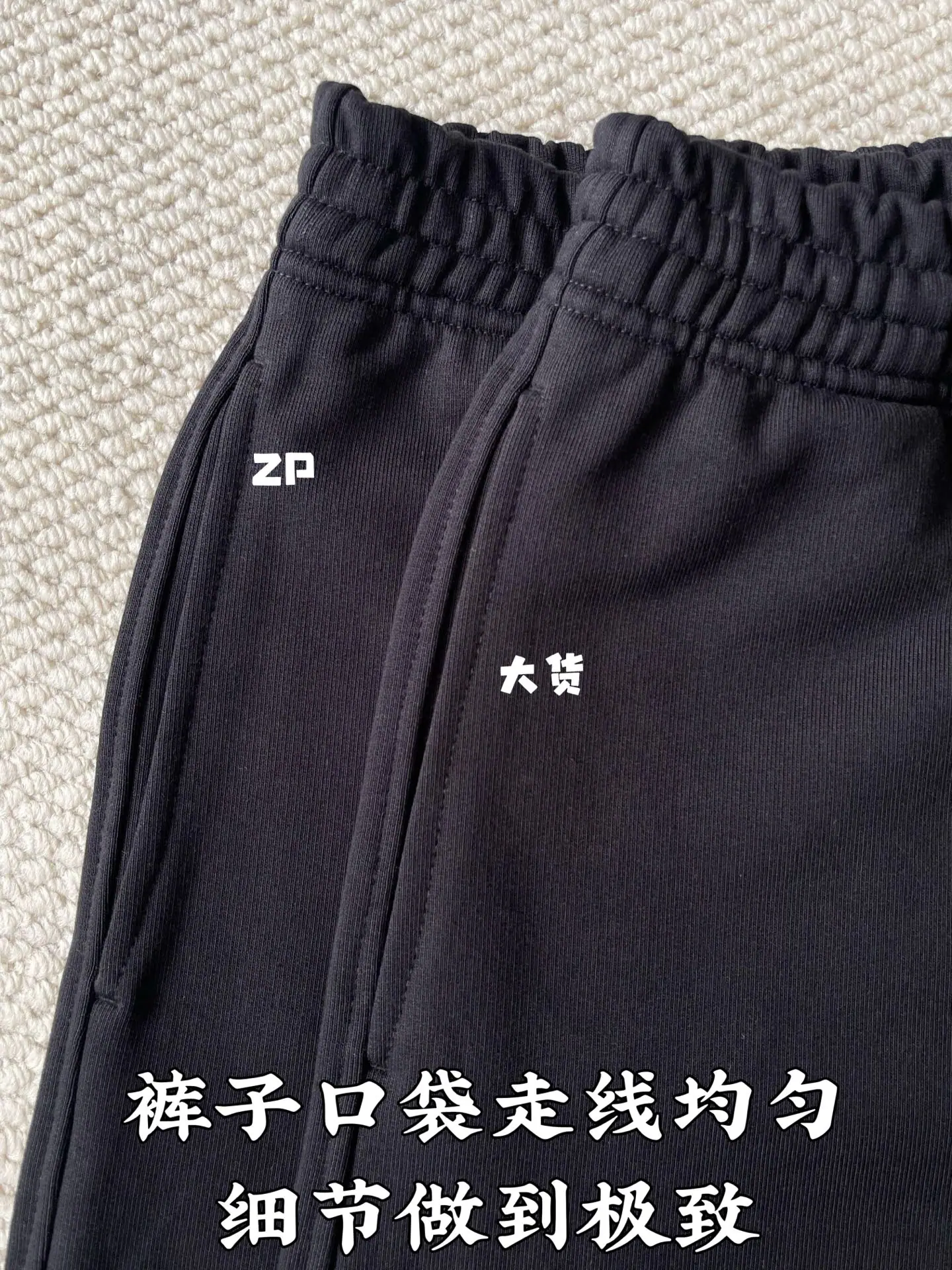 버버리 체크 플래그 무늬 면 반바지 상세 이미지 6