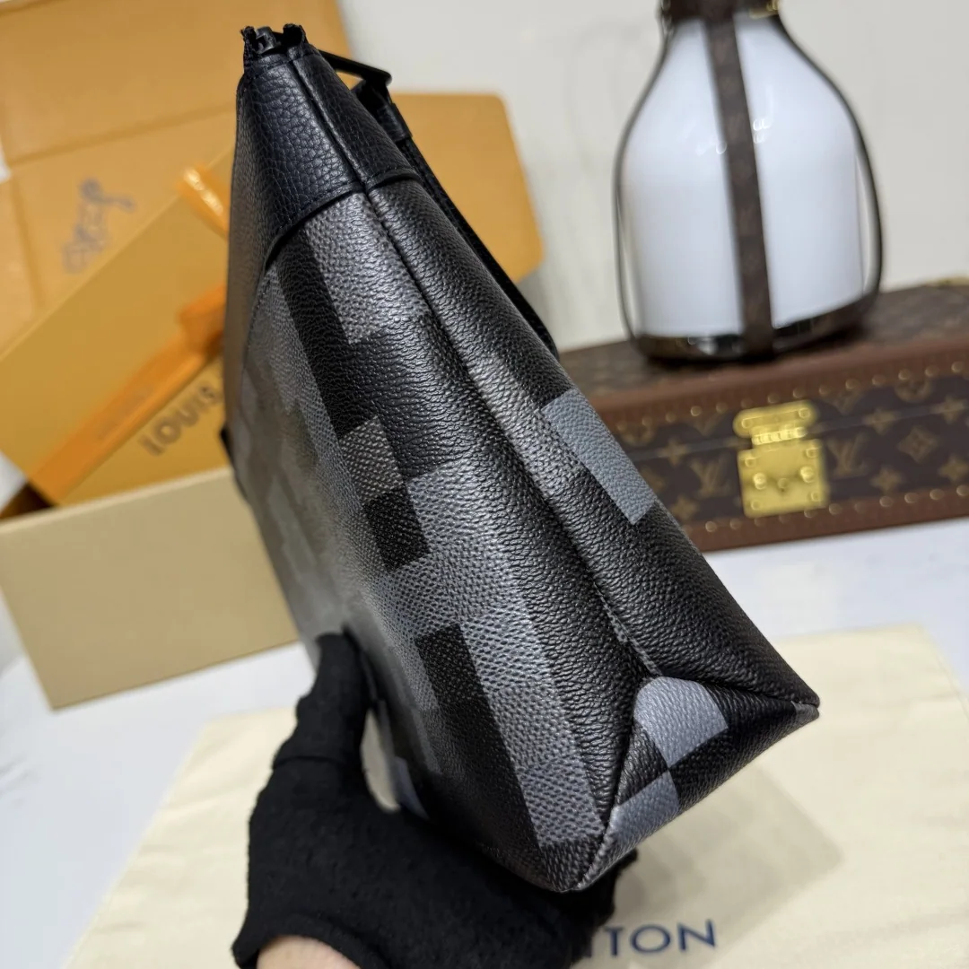 루이비통 다미에 블랙 코팅 캔버스 포쉐트 보야주 수플 클러치 가방 M14926 상세 이미지 6