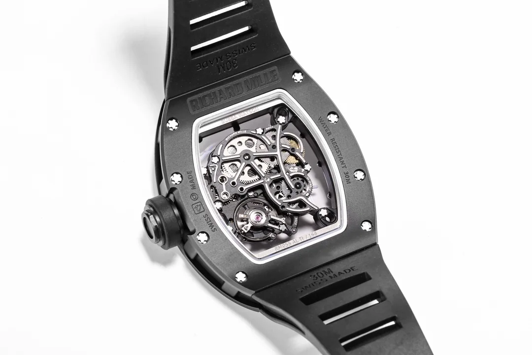 리차드밀 RM055 BBR 공장 화이트 RMUL 2 무브먼트 세라믹 사파이어 남성 시계 레플리카 44815 Richard Mille 상세 이미지 9