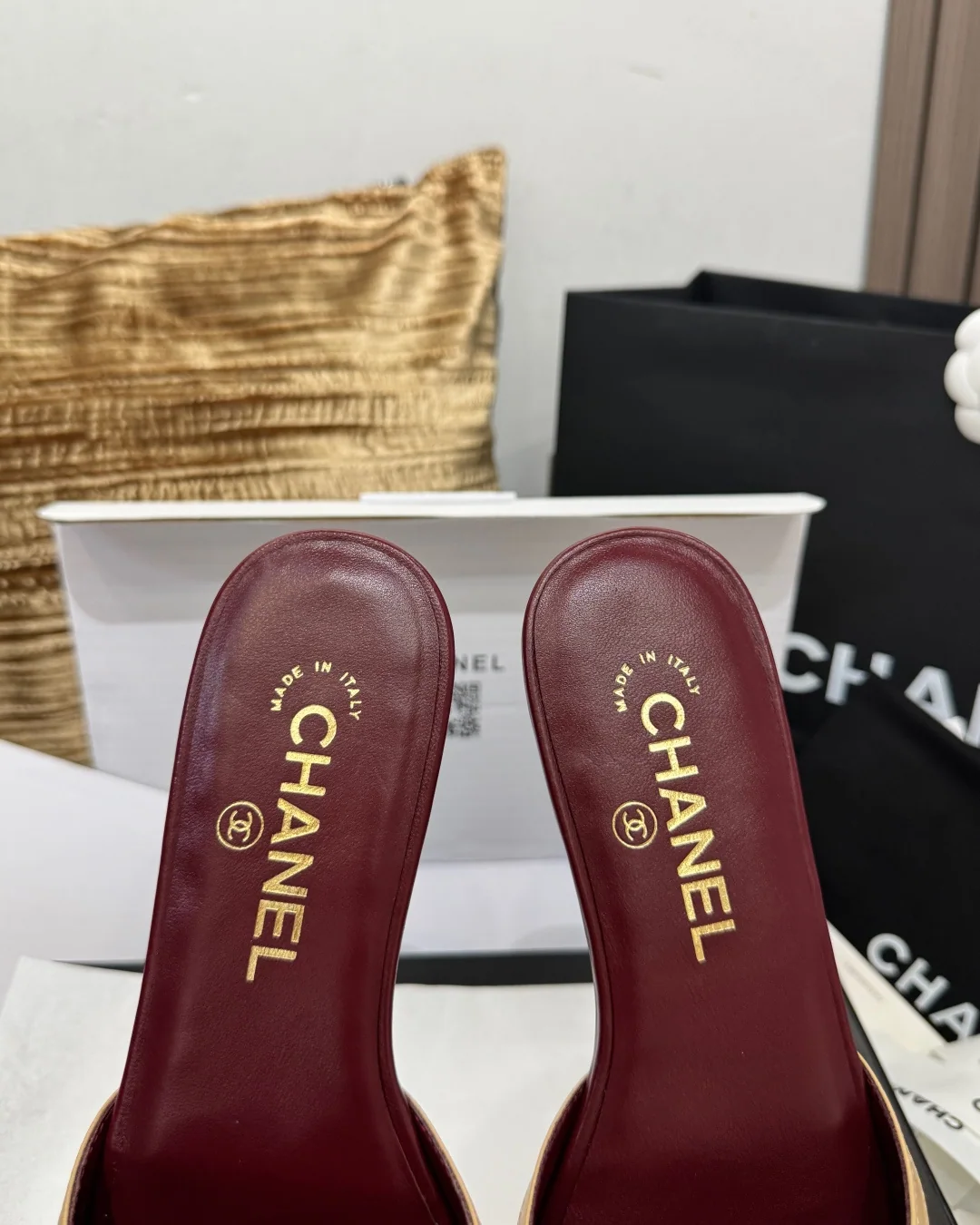 샤넬 더블 C 로고 샌들 상세 이미지 8