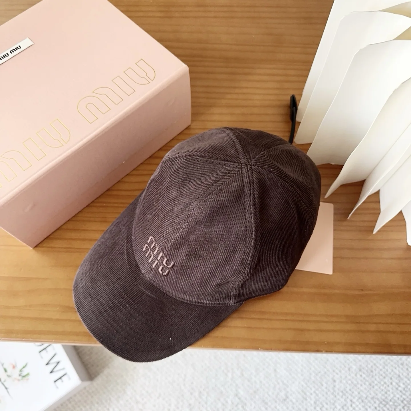 미우미우 모자 80889 Miu Miu Cap 상세 이미지 6