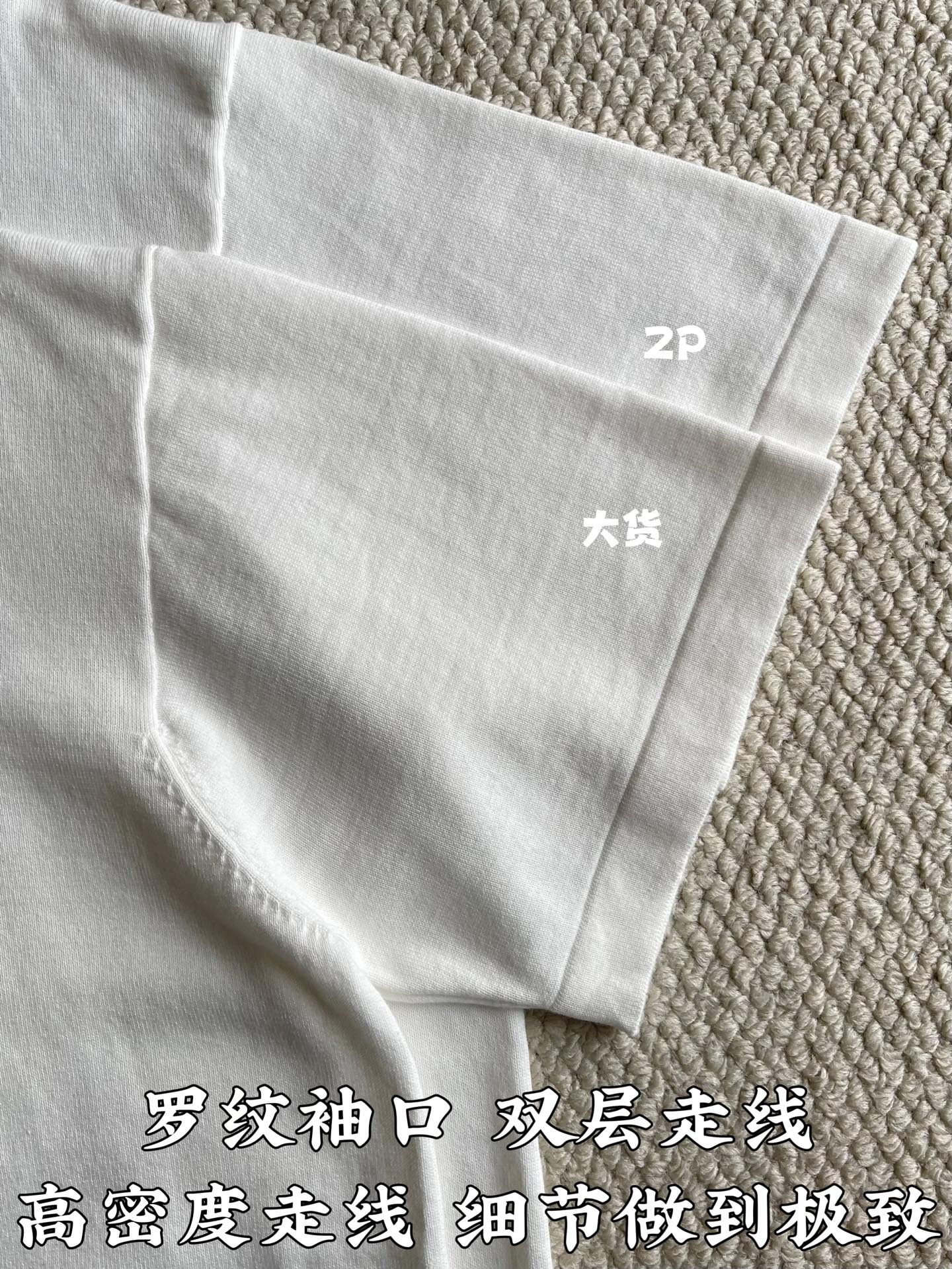 루이비통 면 여성 반팔 티셔츠 상세 이미지 7