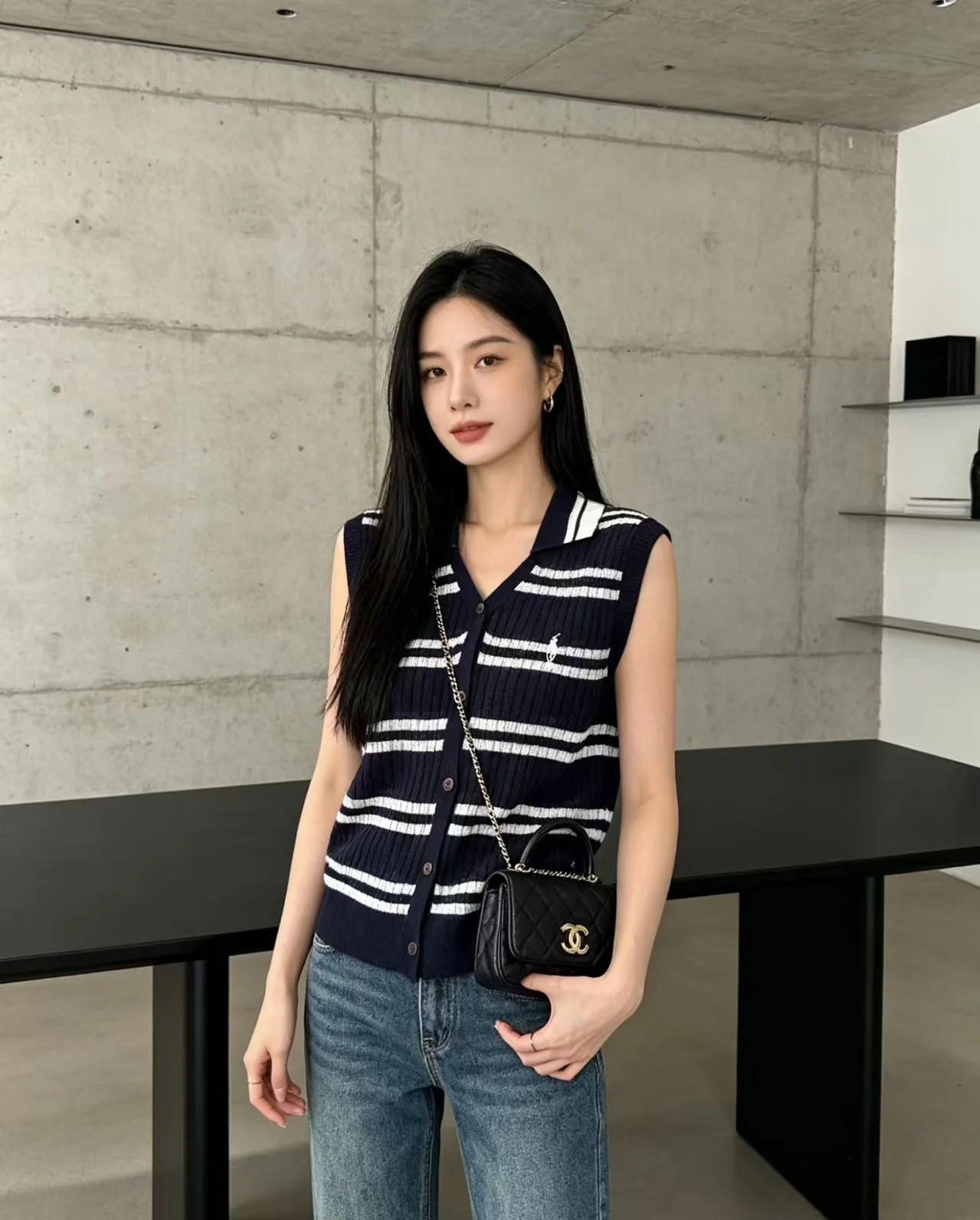 톰브라운 여성 반팔 티셔츠 상세 이미지 1