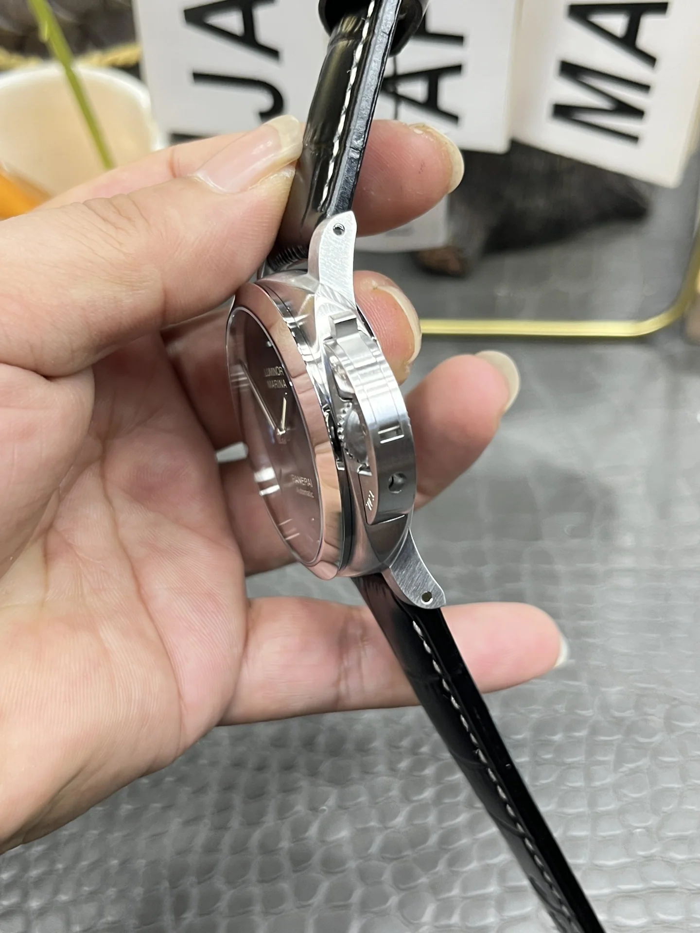 파네라이 PAM9010 자동 시계 상세 이미지 6