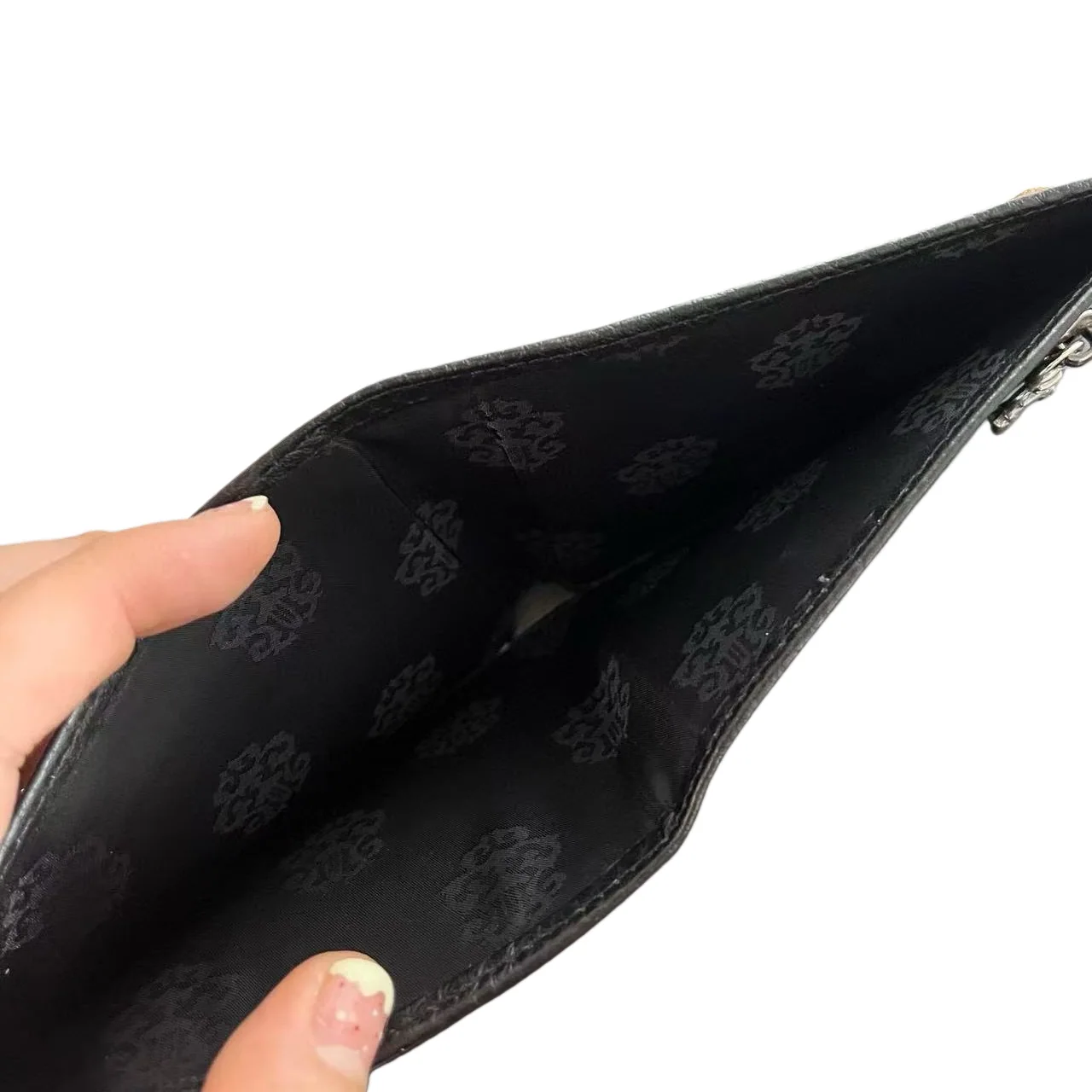 크롬하츠 이탈리아산 소가죽 패치워크 지갑 상세 이미지 3