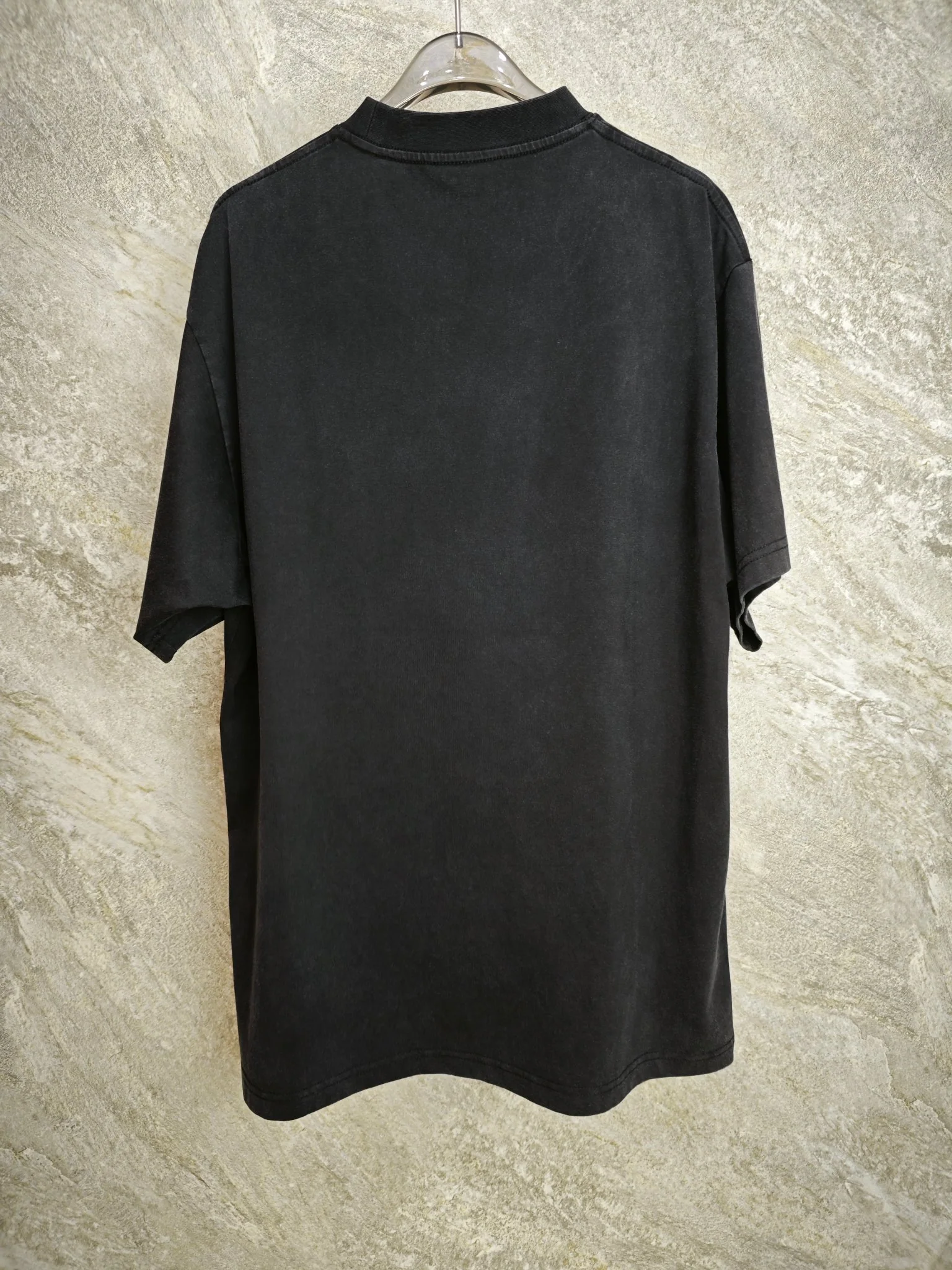 발렌시아가 레터링 반팔 셔츠 P160 상세 이미지 2