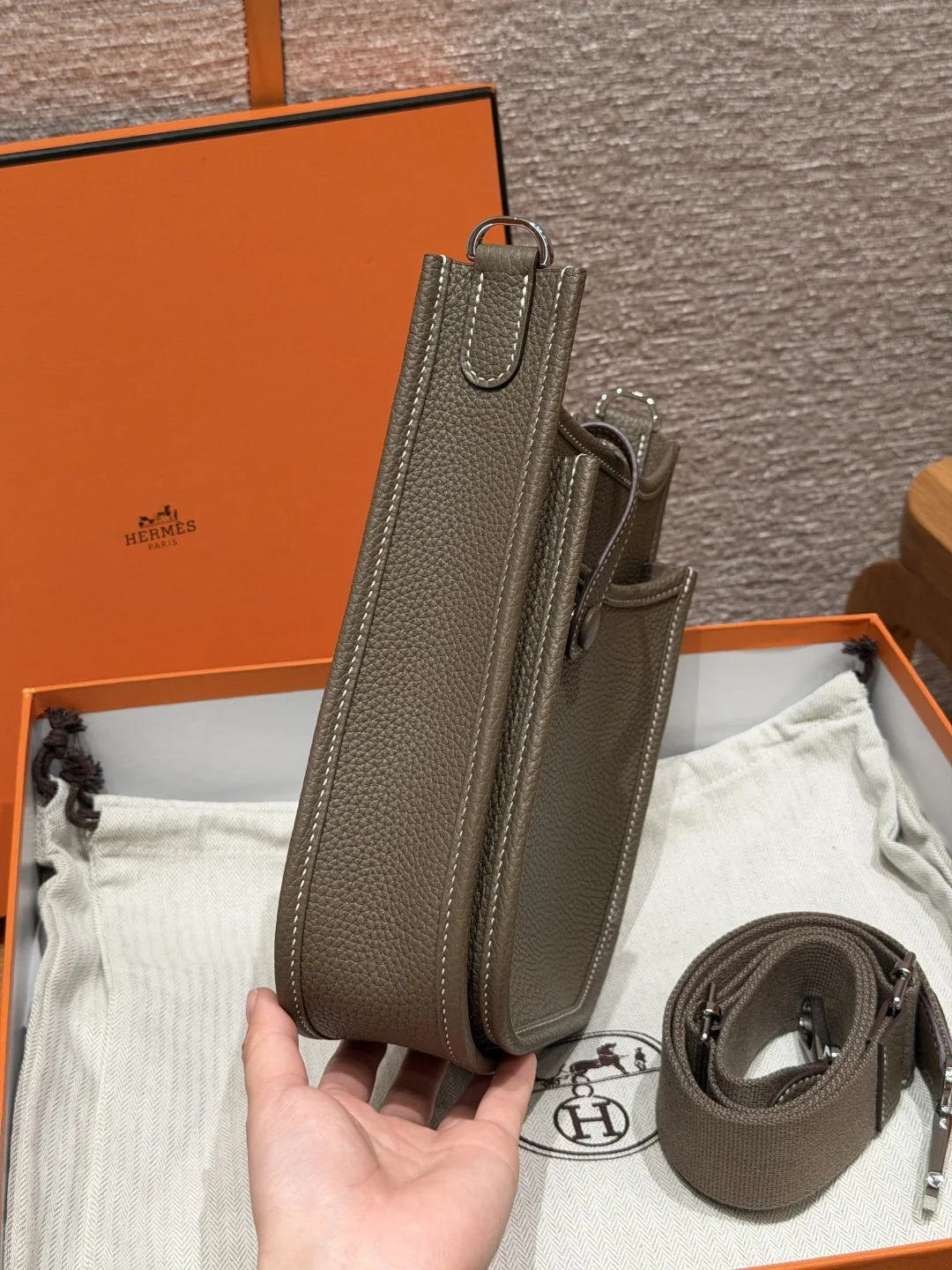 에르메스 에블린 23 cm 가방 상세 이미지 3