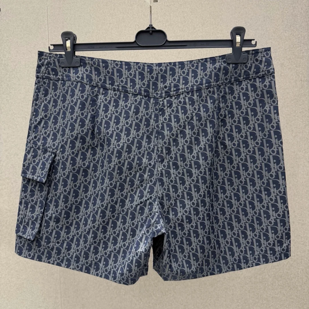 디올 오블리크 네이비 카고 반바지 상세 이미지 2