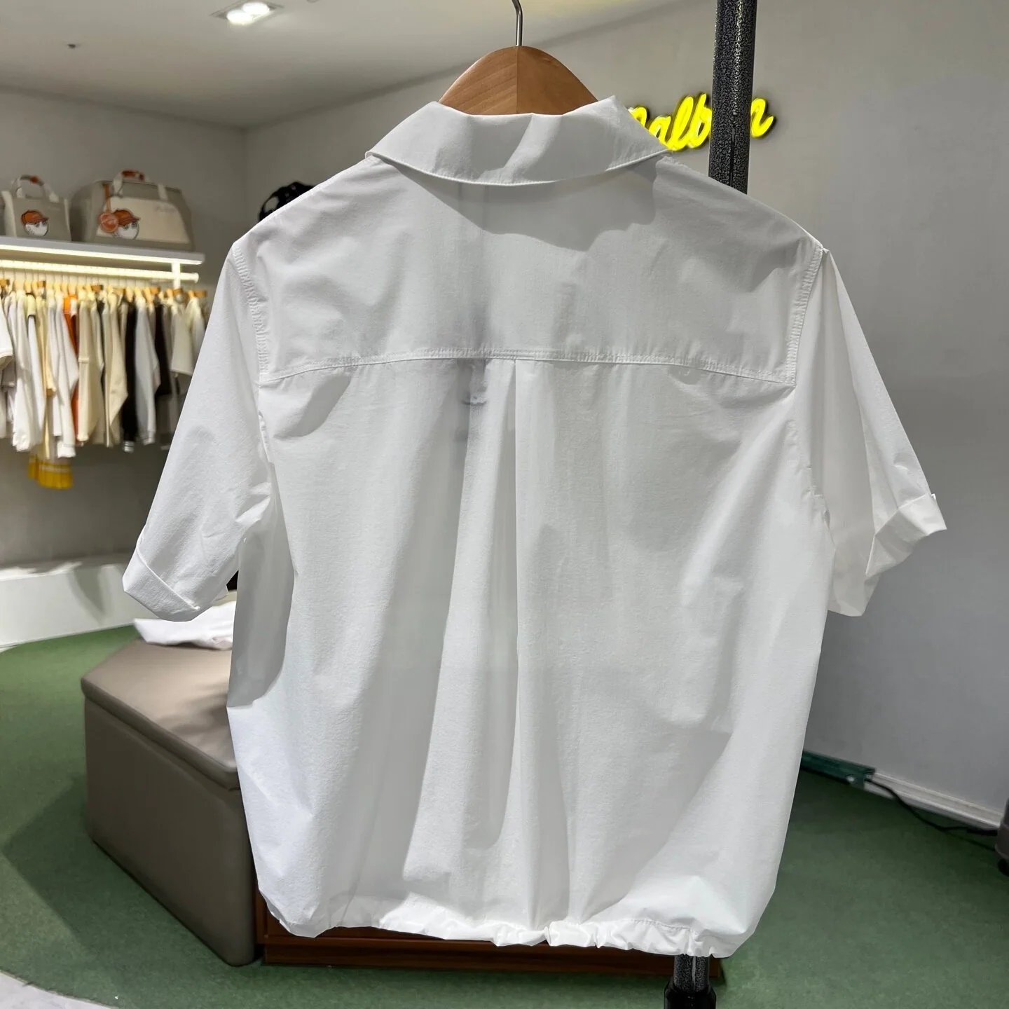 말본 여성 카라 반팔 티셔츠 상세 이미지 5