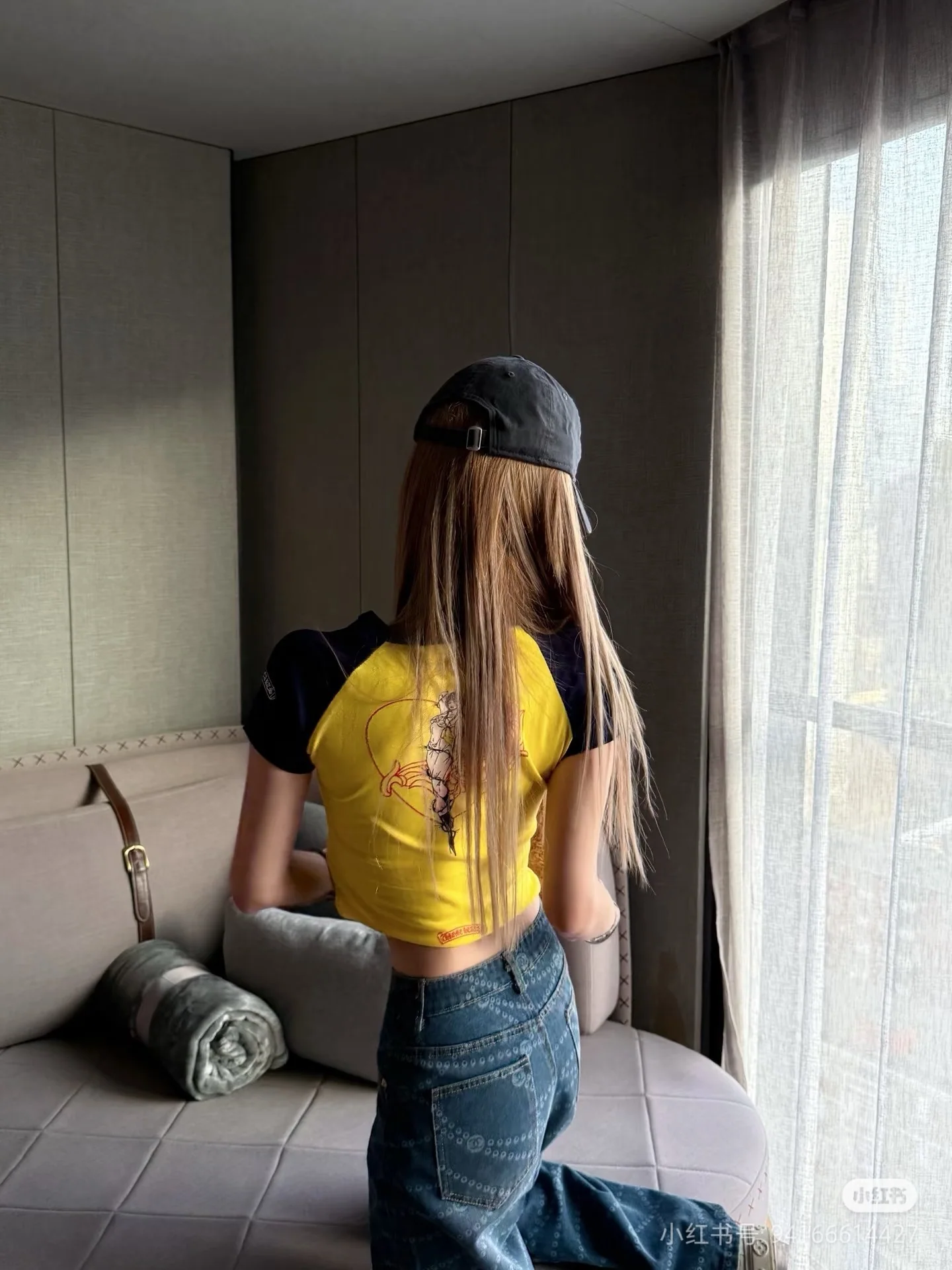 크롬하츠 여성 반팔 티셔츠 상세 이미지 6
