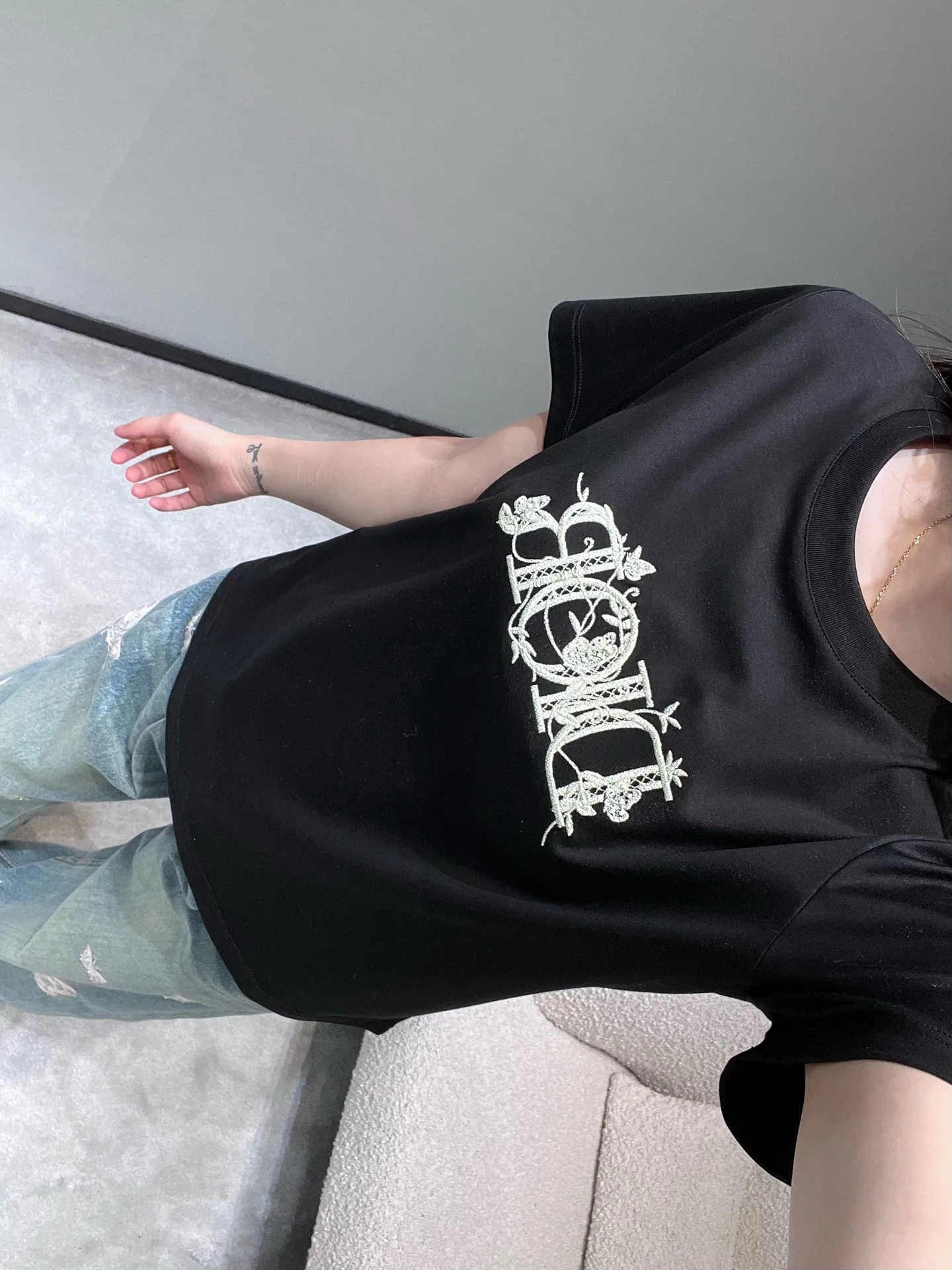 디올 여성 반팔 26SS 상세 이미지 5