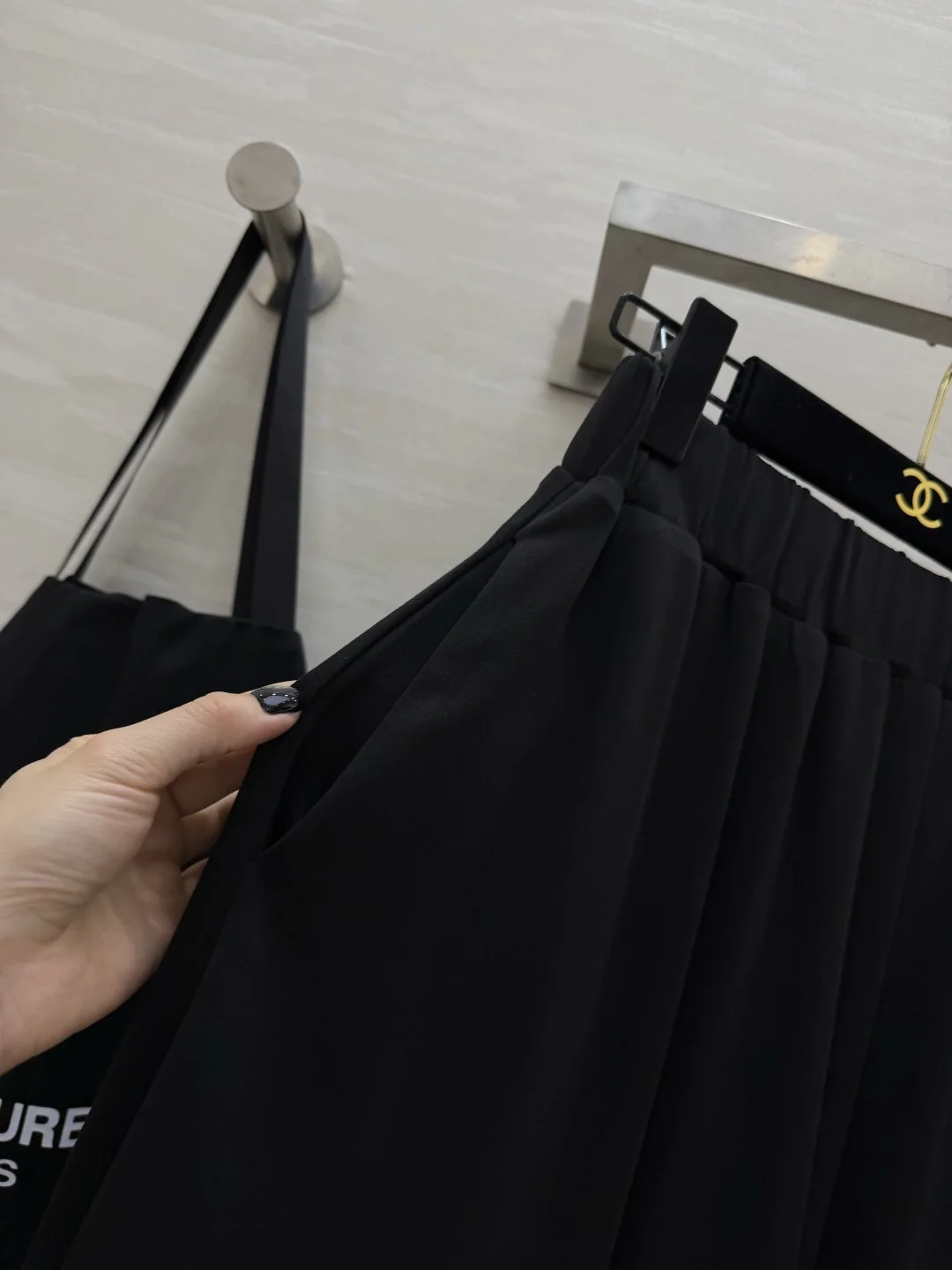 생로랑 여성 폴로셔츠 A라인 스커트 세트 상세 이미지 6