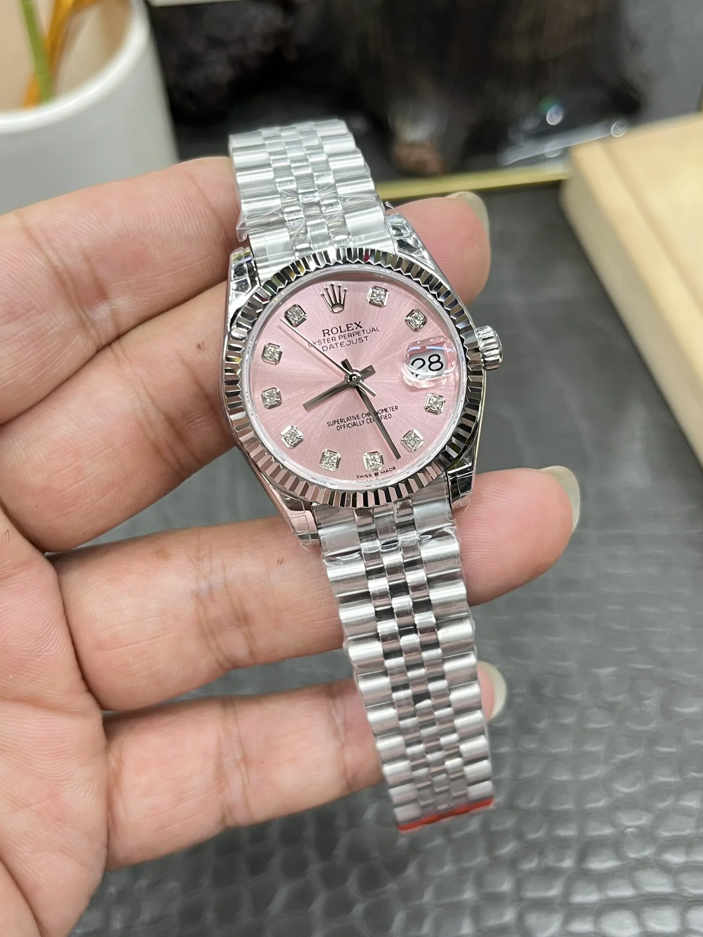 롤렉스 데이트저스트 31MM2236 무브먼트 레플리카 43103 Rolex 상세 이미지 3