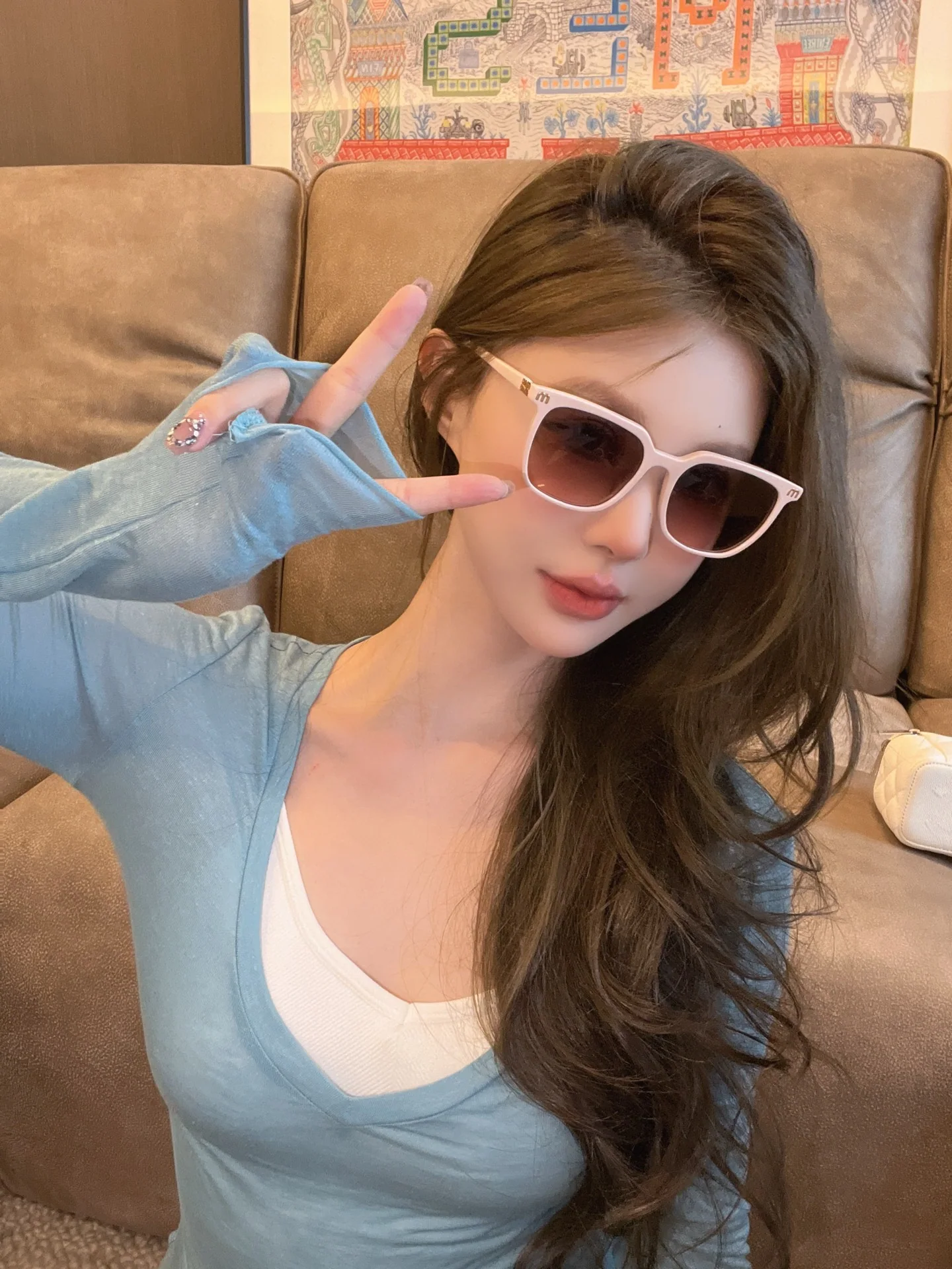 미우미우 VMU 61 ZS 선글라스 상세 이미지 3