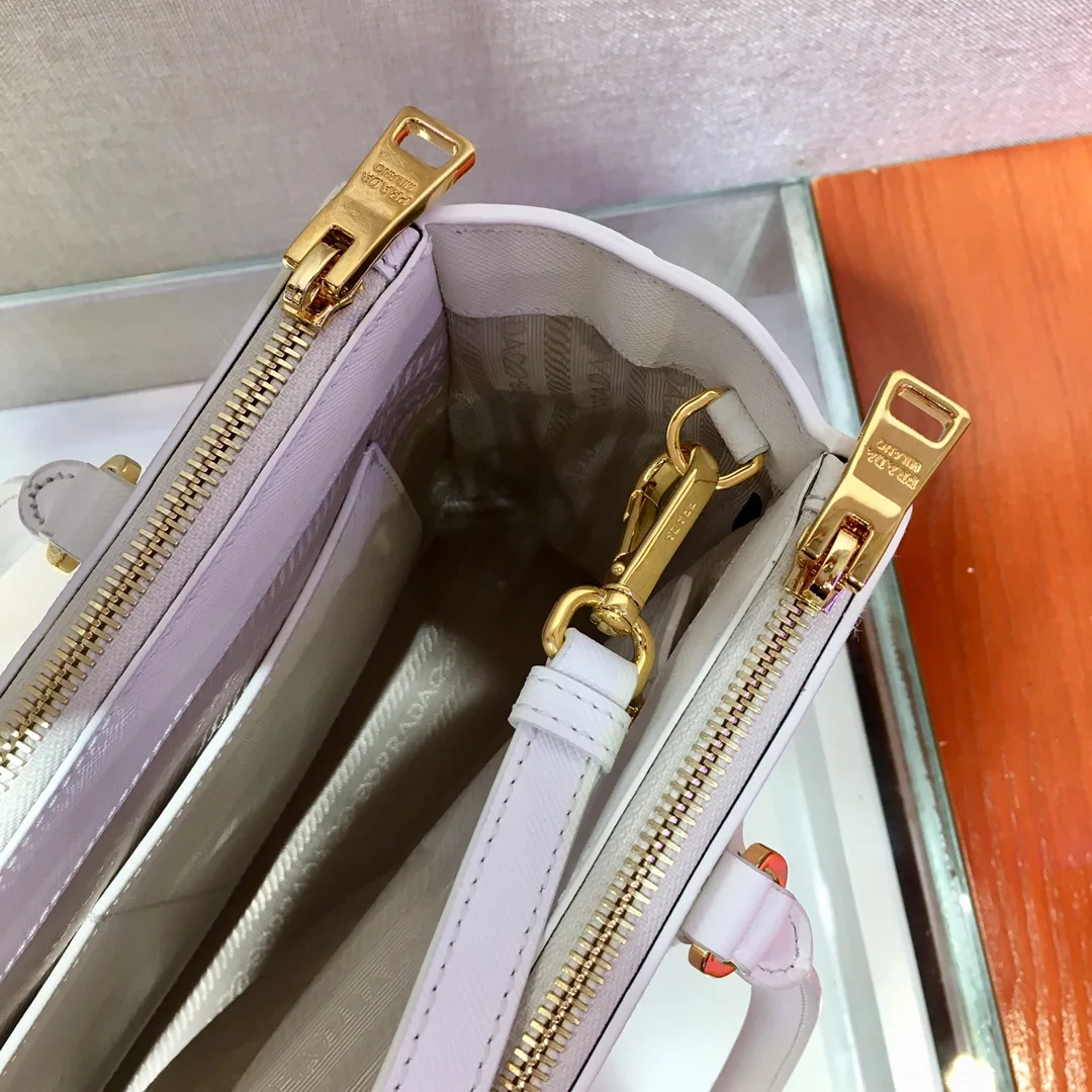 프라다 가레리아 크로스그레인 소가죽 핸드백 1BA274 상세 이미지 9
