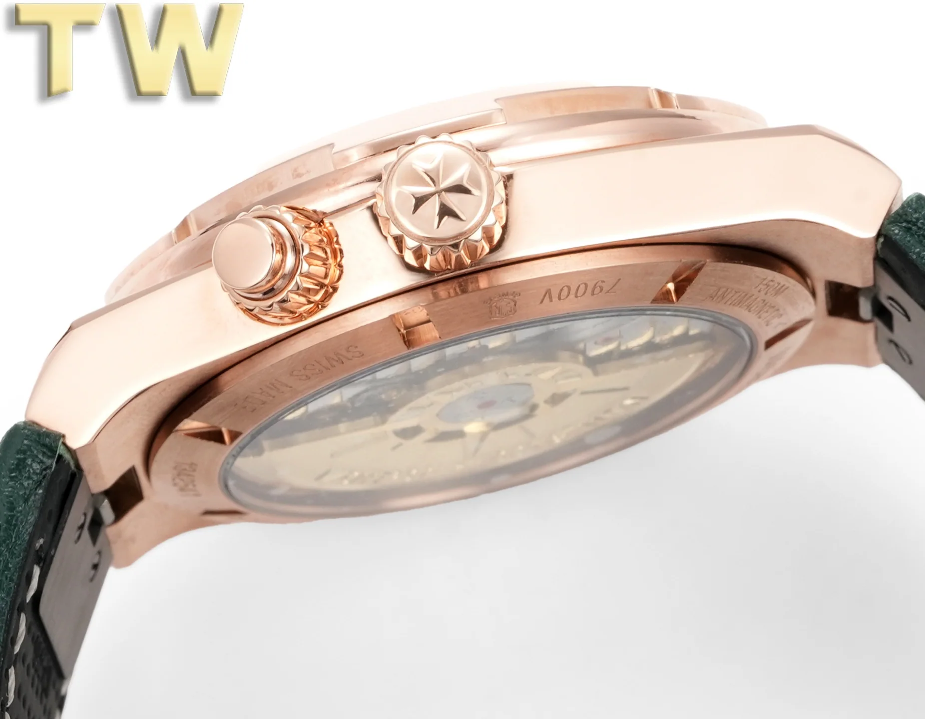바쉐론콘스탄틴 바쉐론 콘스탄틴 오버시즈 스틸 자동 5110 DT 레플리카 43635 Vacheron Constantin 상세 이미지 7